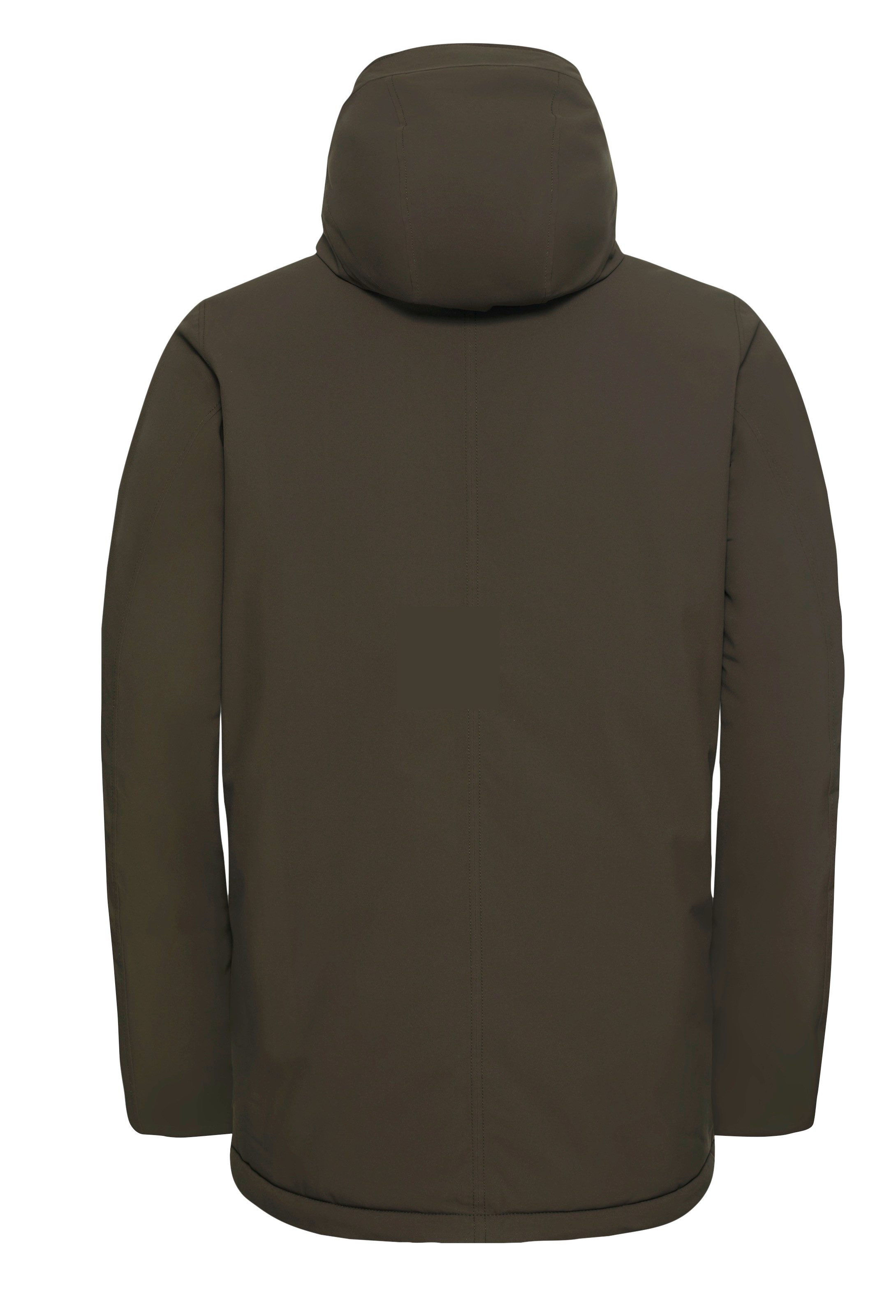 Jack Wolfskin Wintermantel COLD CAMP COAT M mit Kapuze, lang, aus Polyester, wasserdicht, winddicht, atmungsaktiv – Bild 5 von 5
