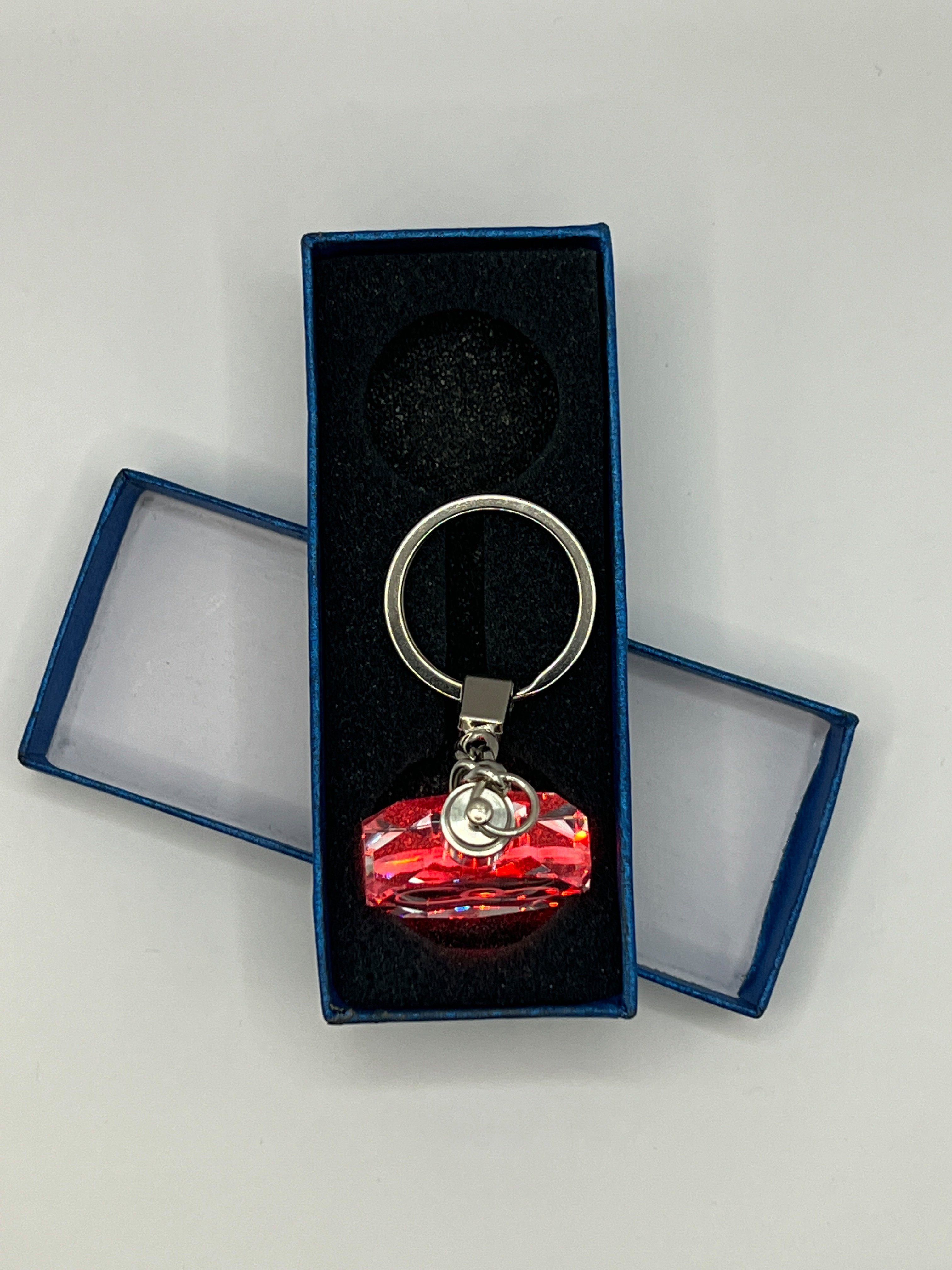 Multicolor Geschenkbox Schlüsselanhänger Schlüsselanhänger mit Stelby Q Unendlichkeitszeichen