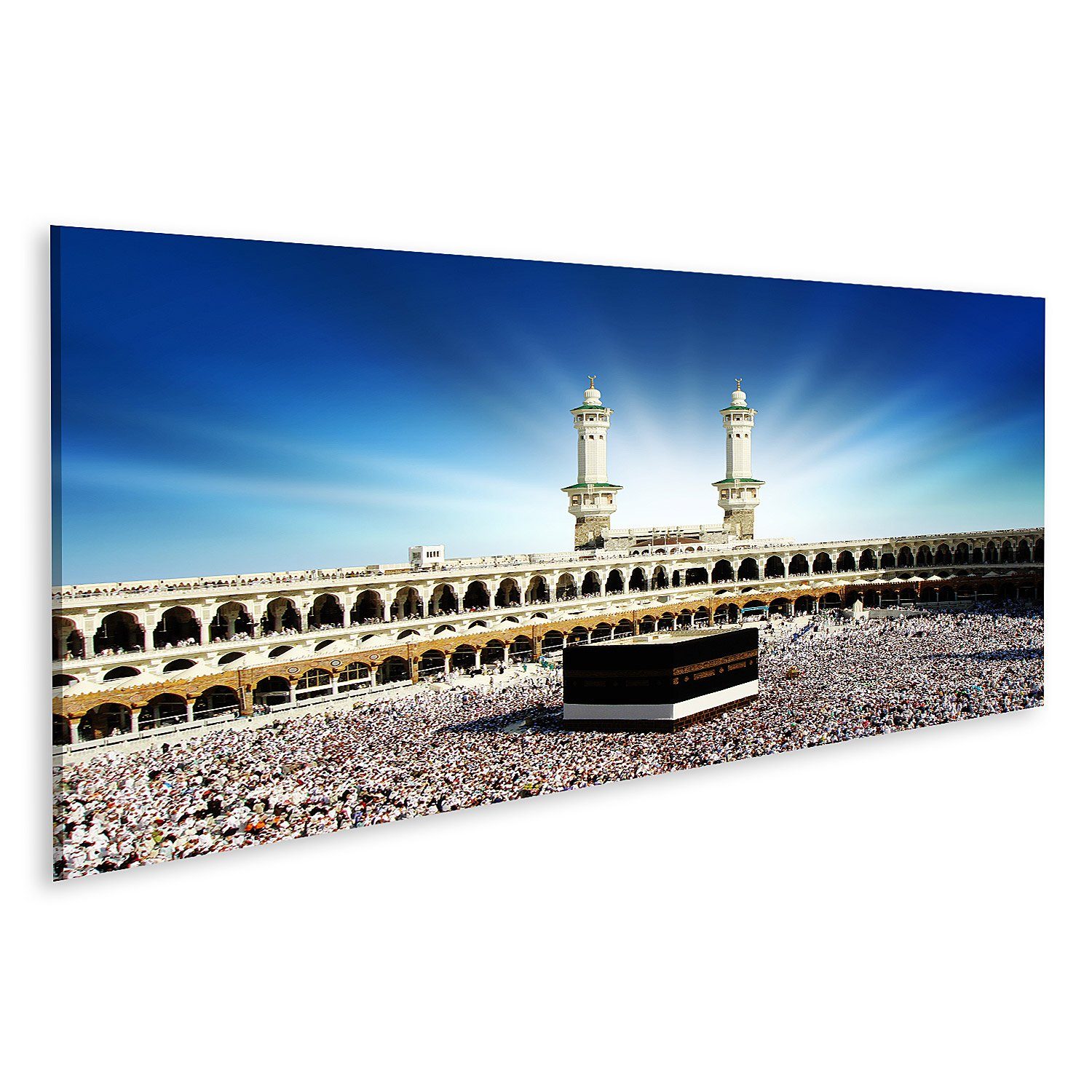 Leinwandbild Bild auf Leinwand Kaaba Mekka Saudi-Arabien Wandbild Poster Kunstdruck