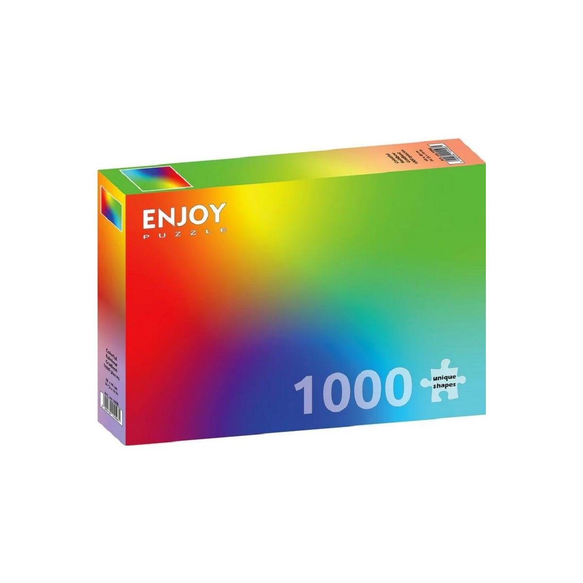 ENJOY Puzzle Puzzle ENJOY-1098 - Colorful Rainbow Gradient, Puzzle, 1000  Teile, 1000 Puzzleteile
