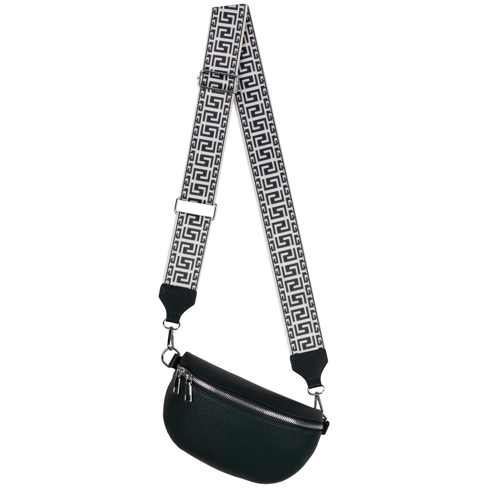 Gürteltasche Bauchtasche Umhängetasche Crossbody-Bag Kunstleder Italy-Design