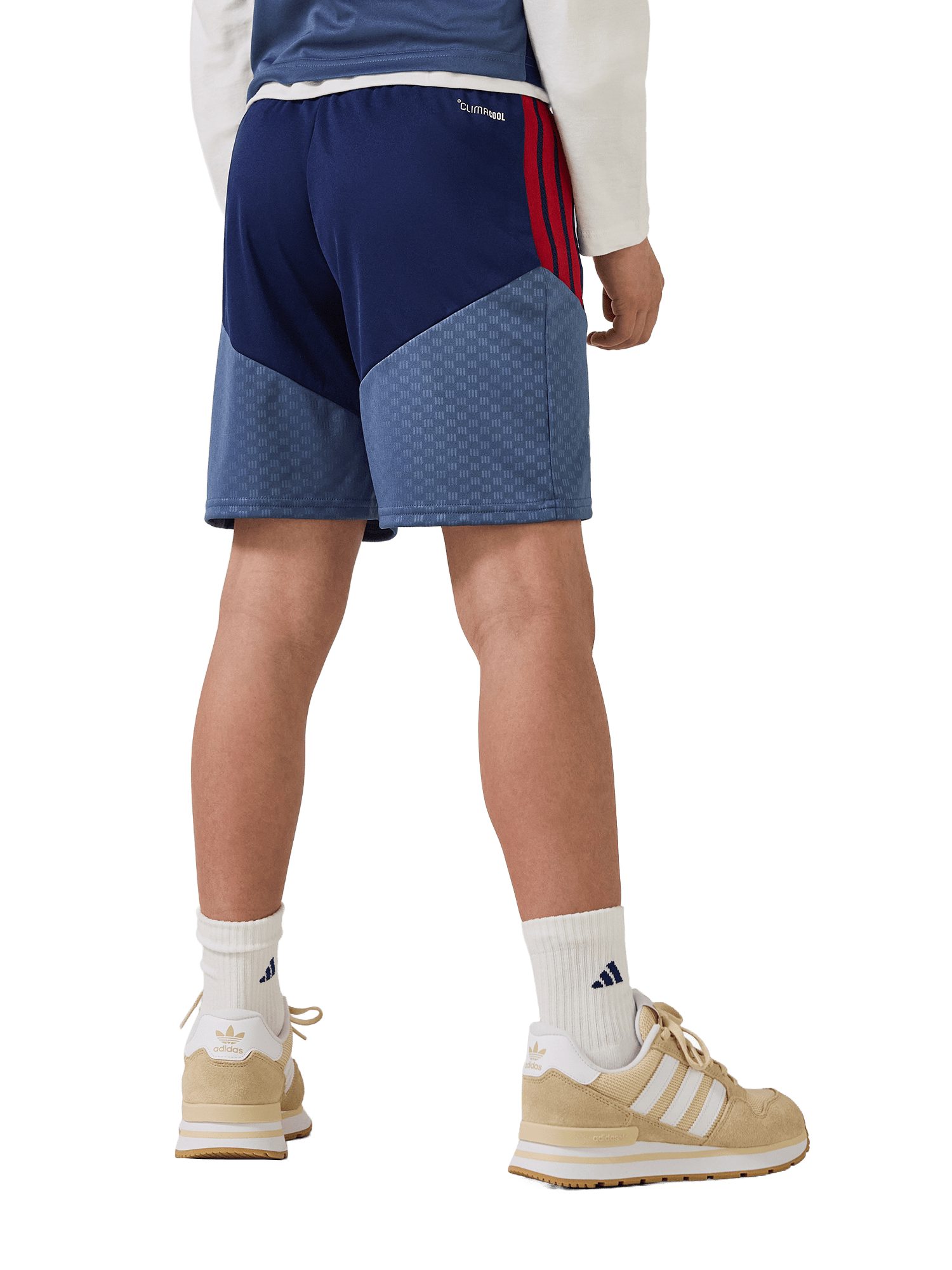 adidas Performance Sweatshorts FC Bayern München, Trainingsshort Teamline, Kinder, Blau