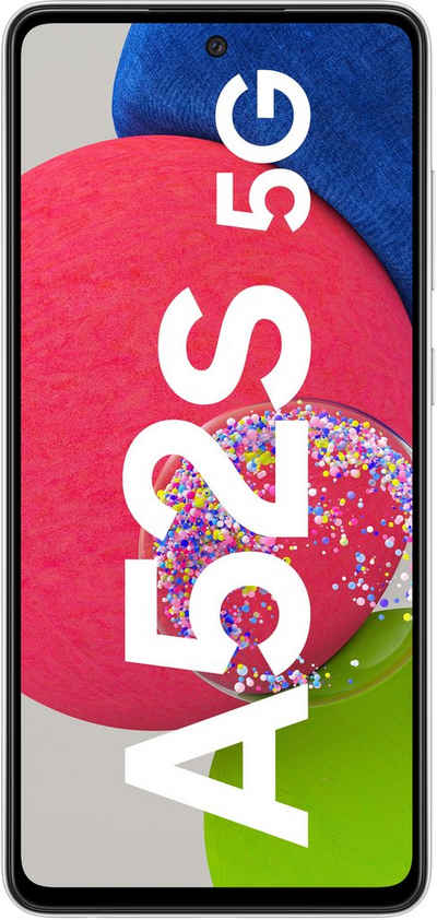 Samsung Galaxy A52S 5G Smartphone (16,4 cm/6,5 Zoll, 128 GB Speicherplatz, 64 MP Kamera)