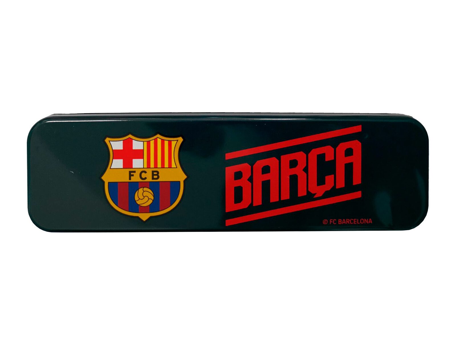FC Barcelona Notizblock - Schreibset mit Metalletui, Skizzenblock und Buntstiften