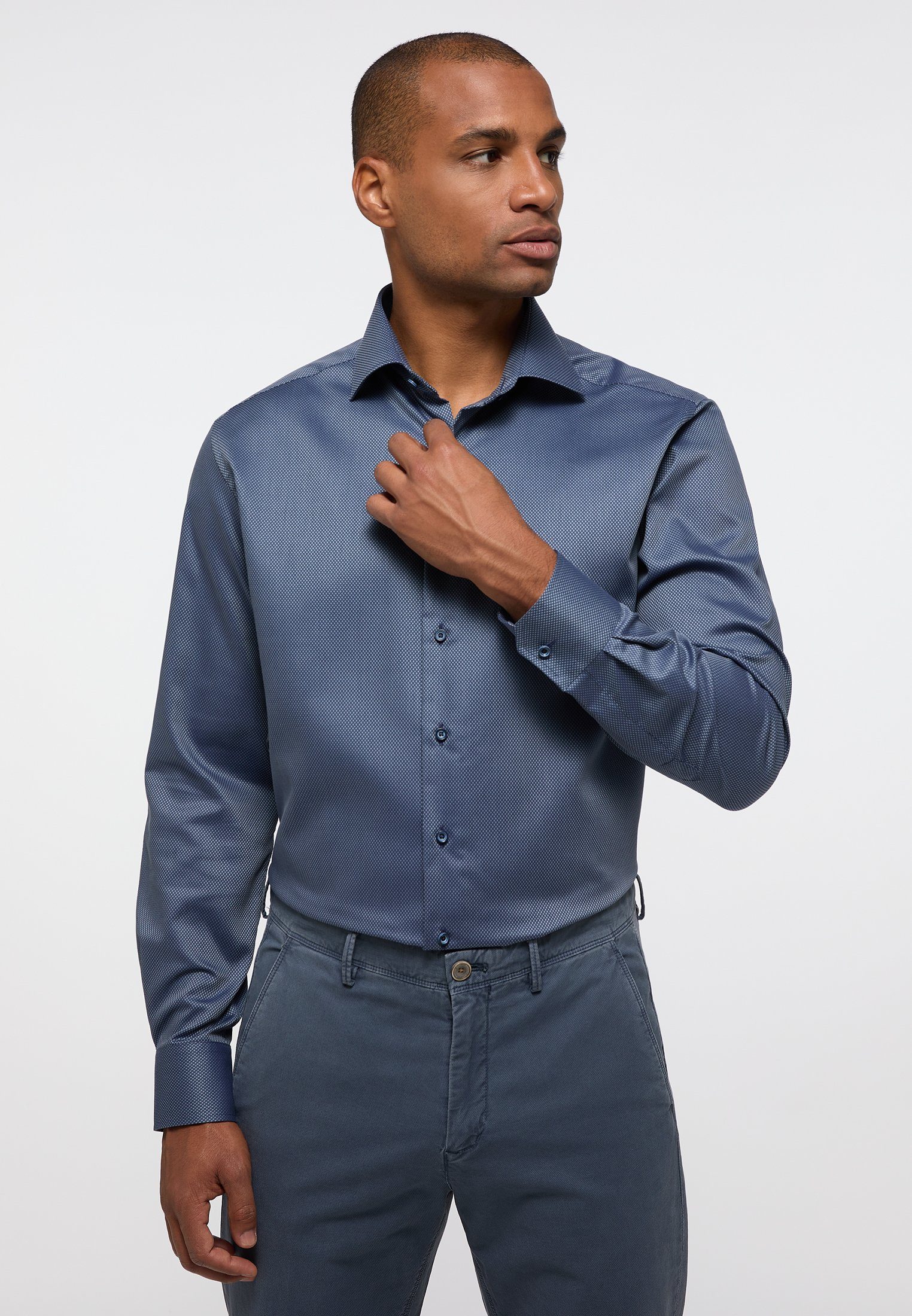 Eterna Langarmhemd MODERN FIT günstig online kaufen