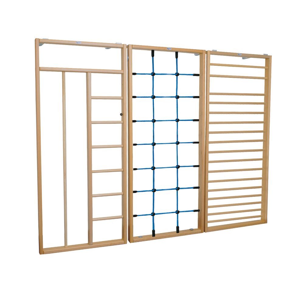 Sprossenwand Turnwand-Kombination TuWa Kletterwand 3
