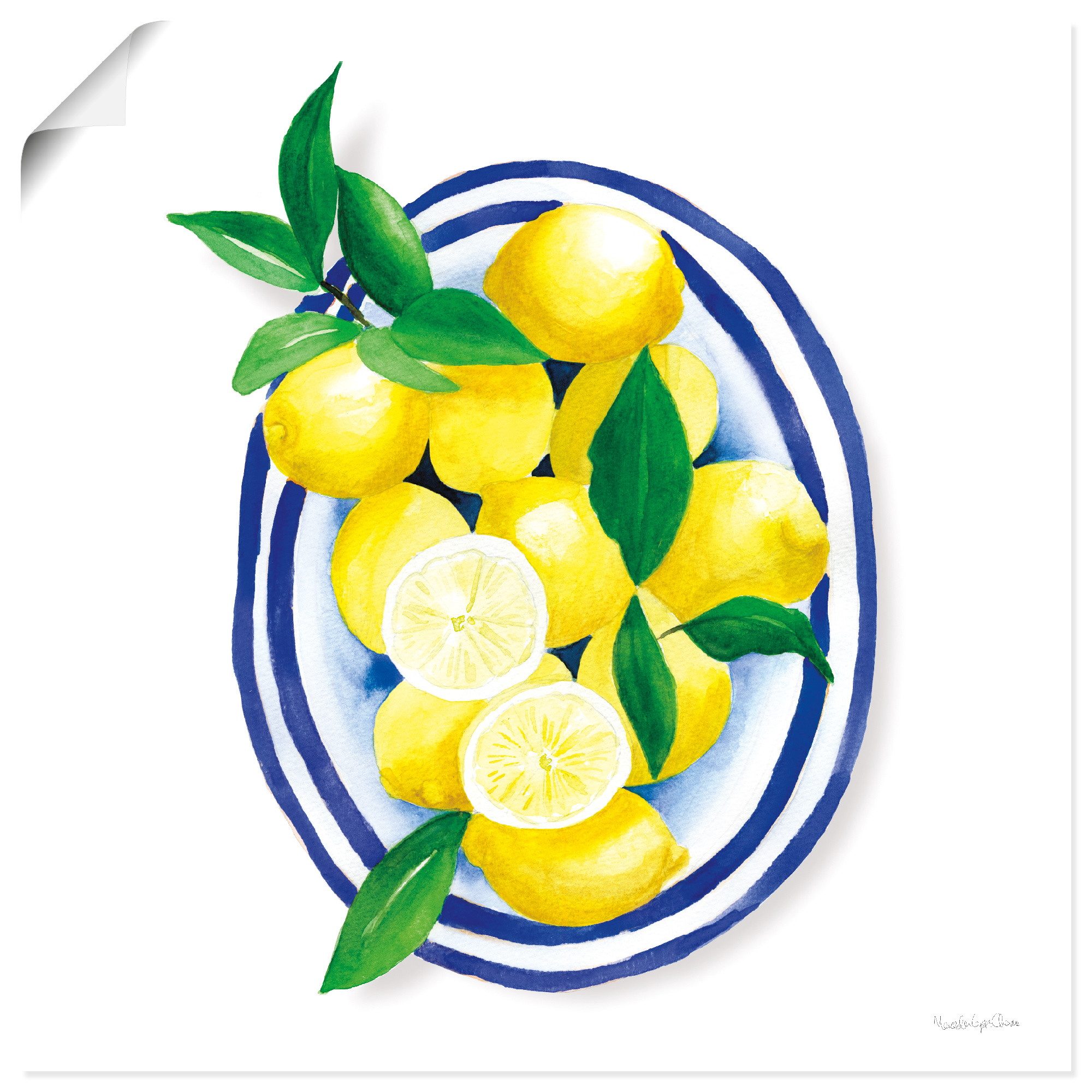 Artland Wandbild Mediterranean, Arrangements (1 St), als Alubild, Leinwandbild, Poster, Wandaufkleber in verschied. Größen