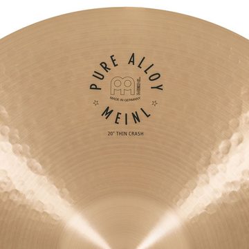 Meinl Percussion Becken, PA20TC Pure Alloy Thin Crash 20" - Crash Becken