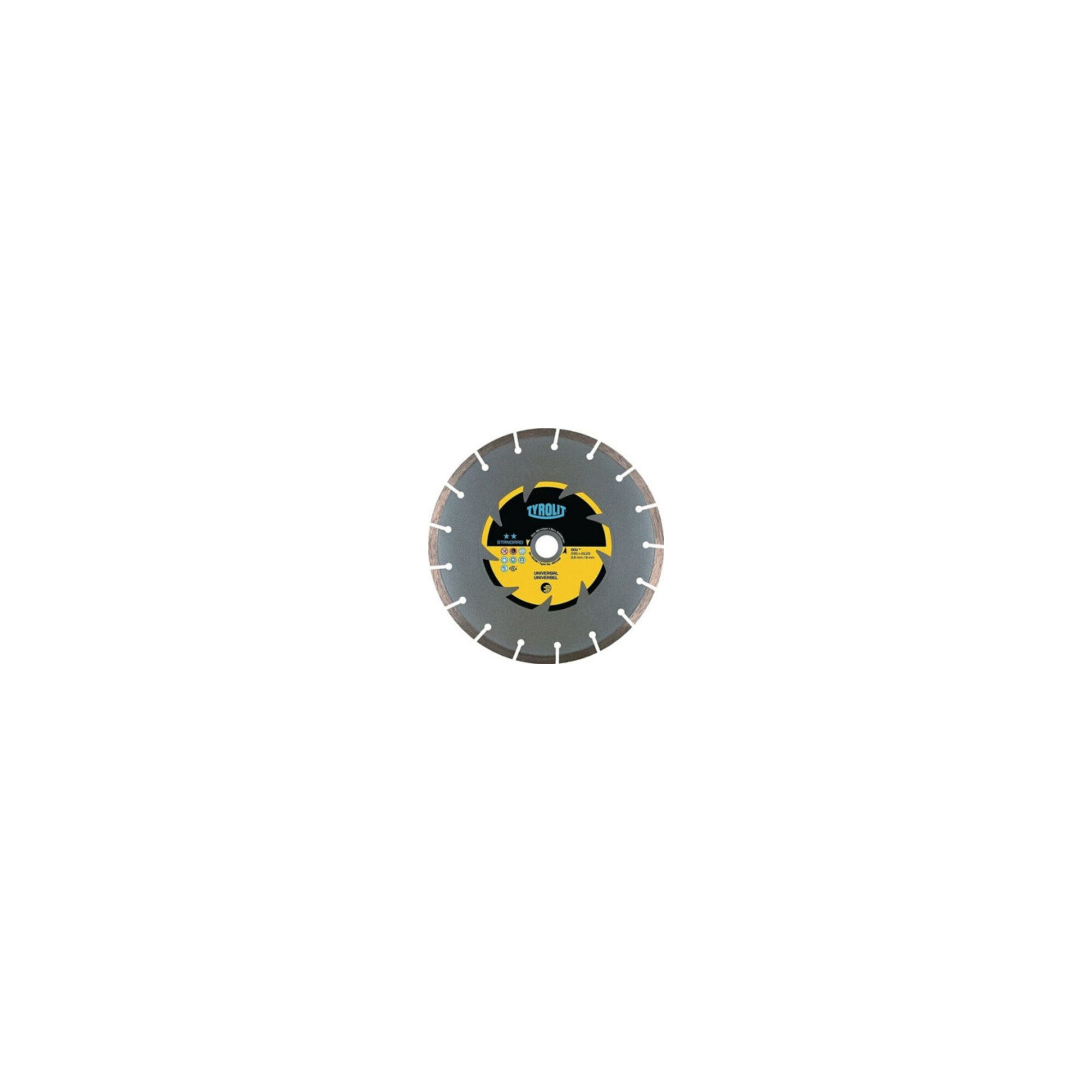 TYROLIT Trennscheiben TYROLIT Diamant-Trennscheibe STANDARD** Universal, Scheiben-Ø: 230mm