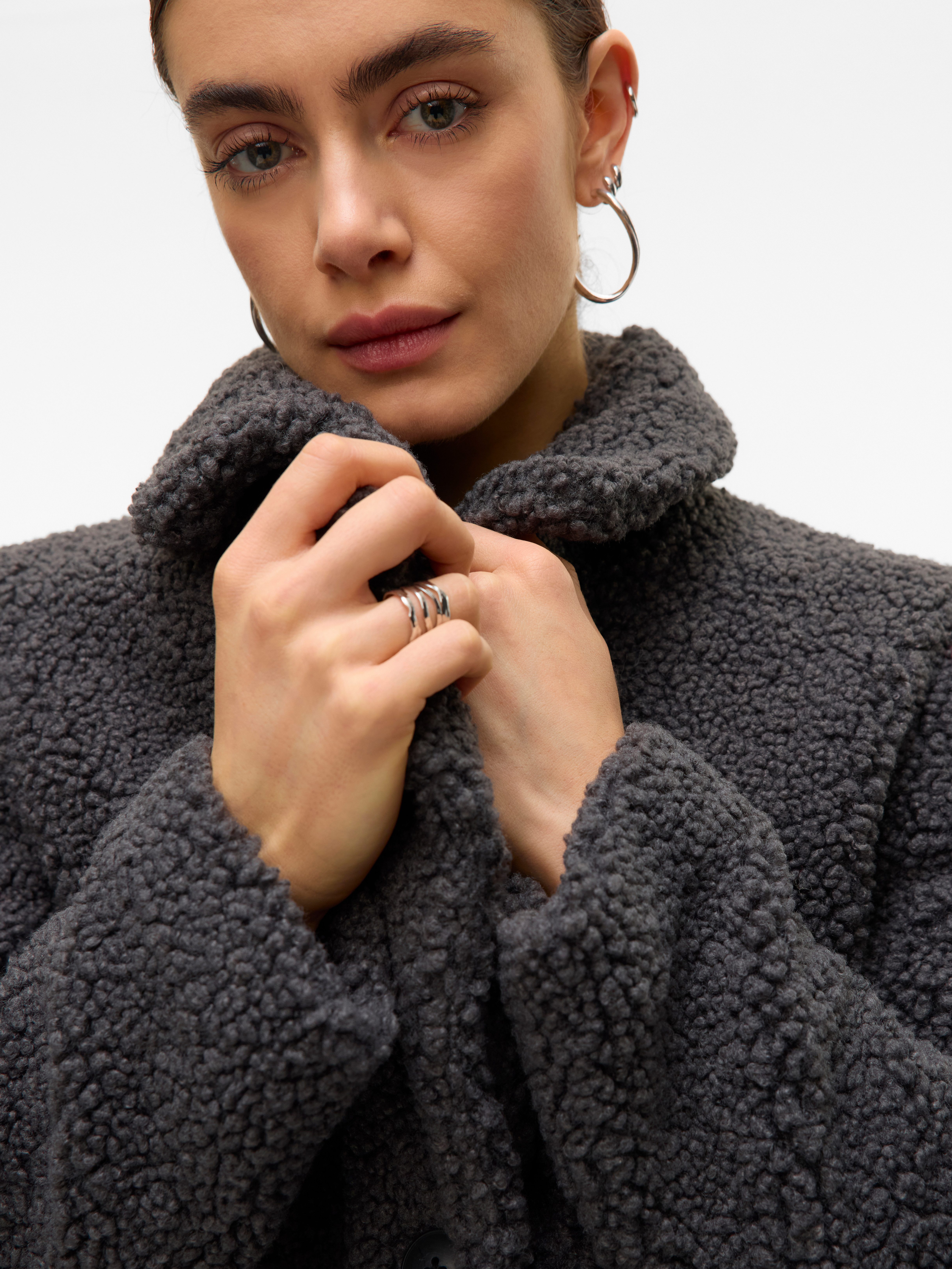 Vero Moda Kurzmantel VMKYLIE TEDDY COAT günstig online kaufen