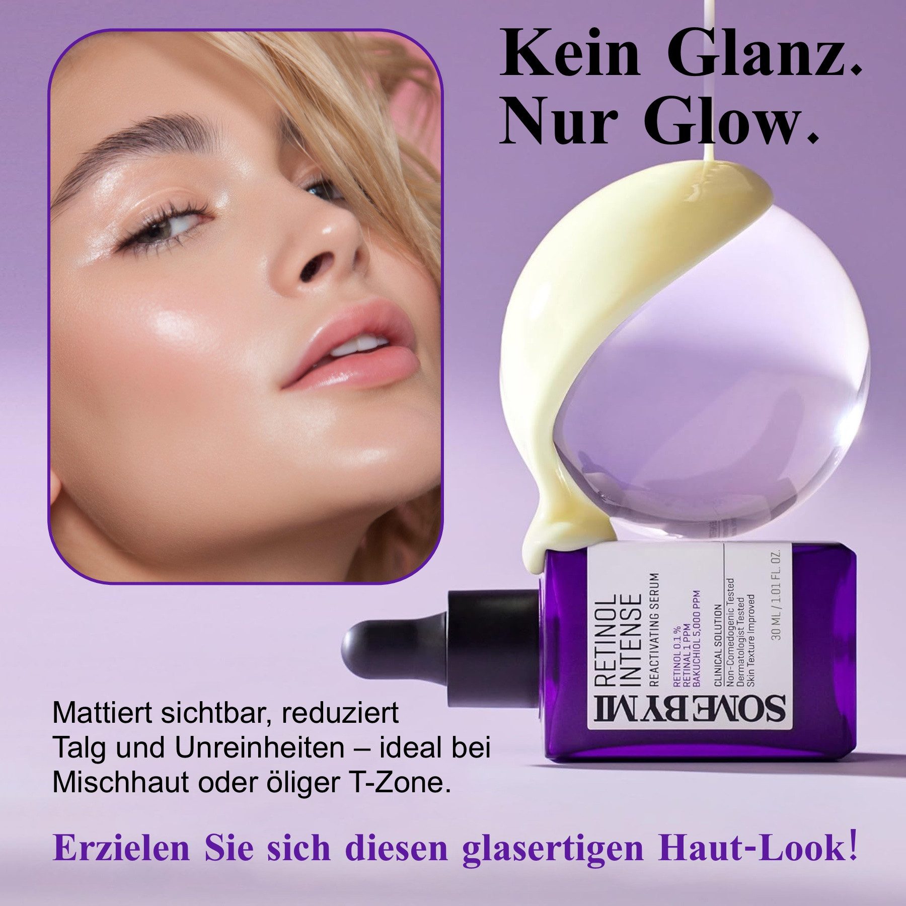 Some By Mi Gesichtsserum Retinol Retinal Intense Reactivating Serum Anti-Falten Anti-Aging, 1-tlg., Anti-Aging, Anti-Falten,Hautpflege, Serum