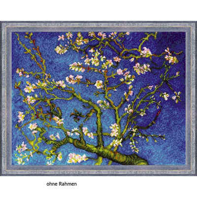 Riolis Kreativset Riolis Kreuzstich Set "Mandelblüte nach V. Van Goghs", Zählmuster, (embroidery kit by Marussia)