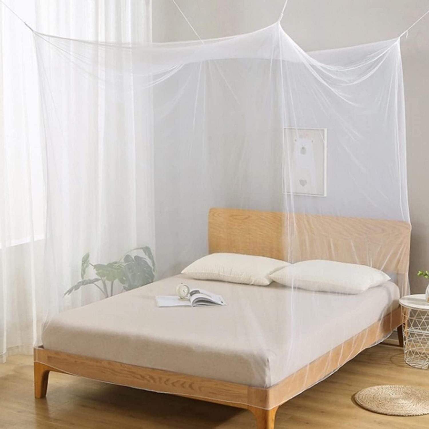 Moskitonetz Moskitonetz Bett Doppelbett 200x200x180cm Reise Camping
