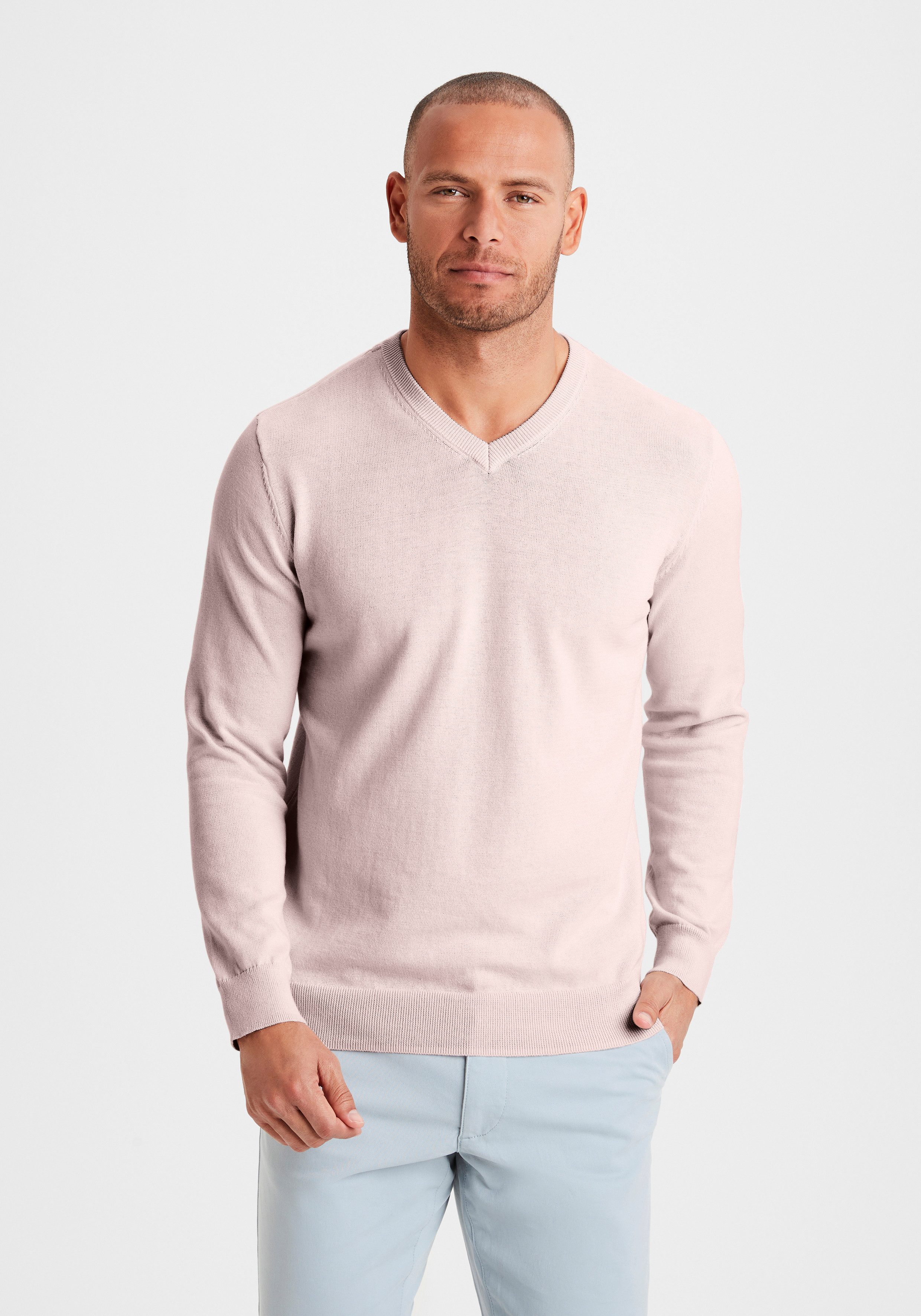 H.I.S Strickpullover mit V-Ausschnitt, Pullover aus günstig online kaufen