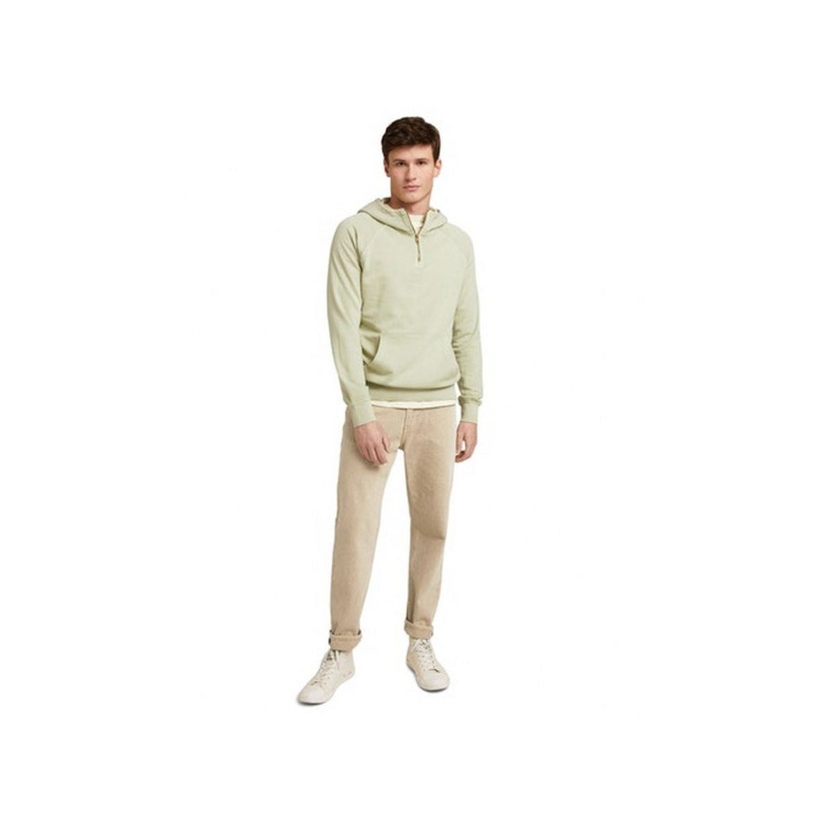 TAILOR fit regular grün (1-tlg) TOM Sweatshirt