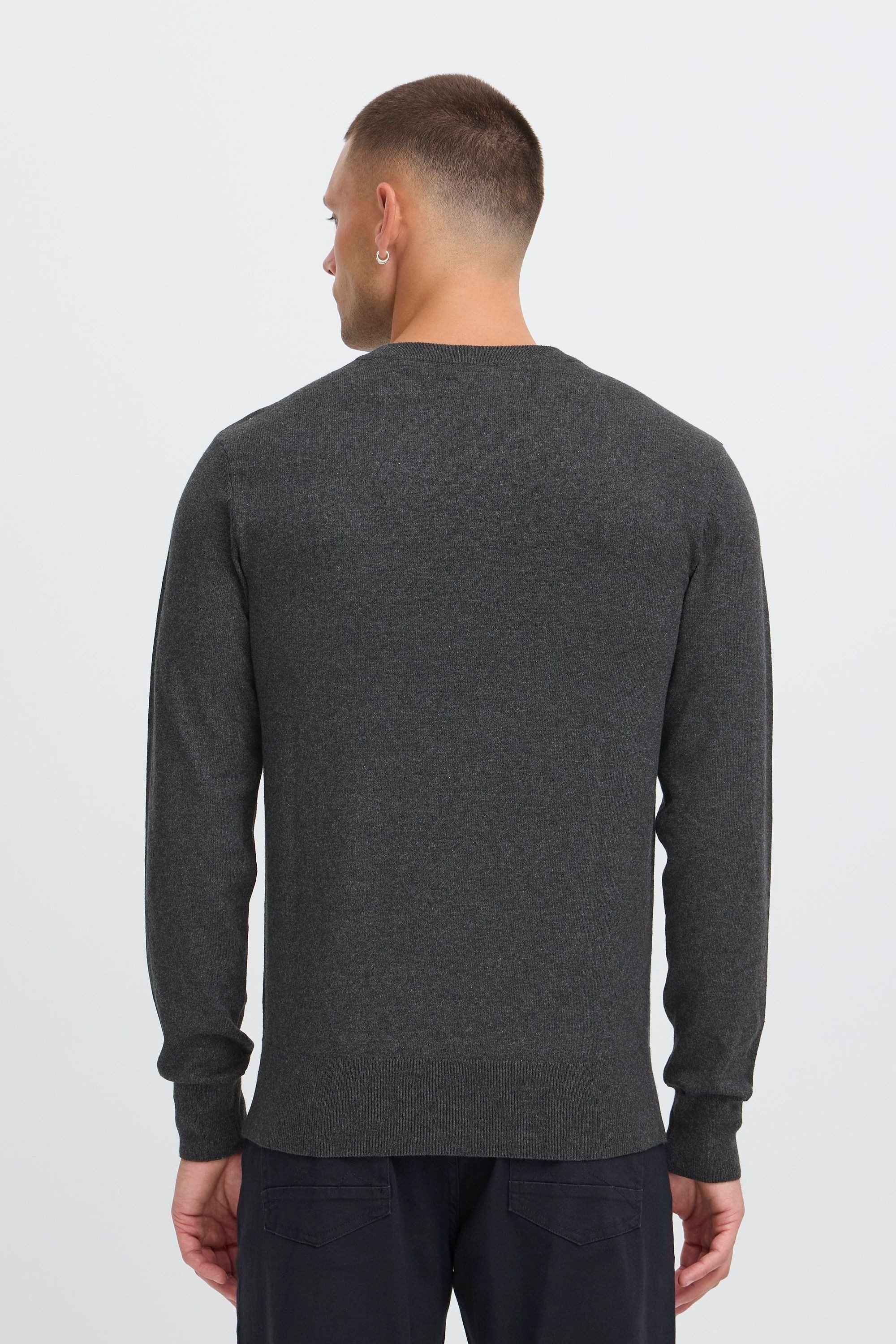 Blend V-Ausschnitt-Pullover BHFibi Stilvoller Strickpullover