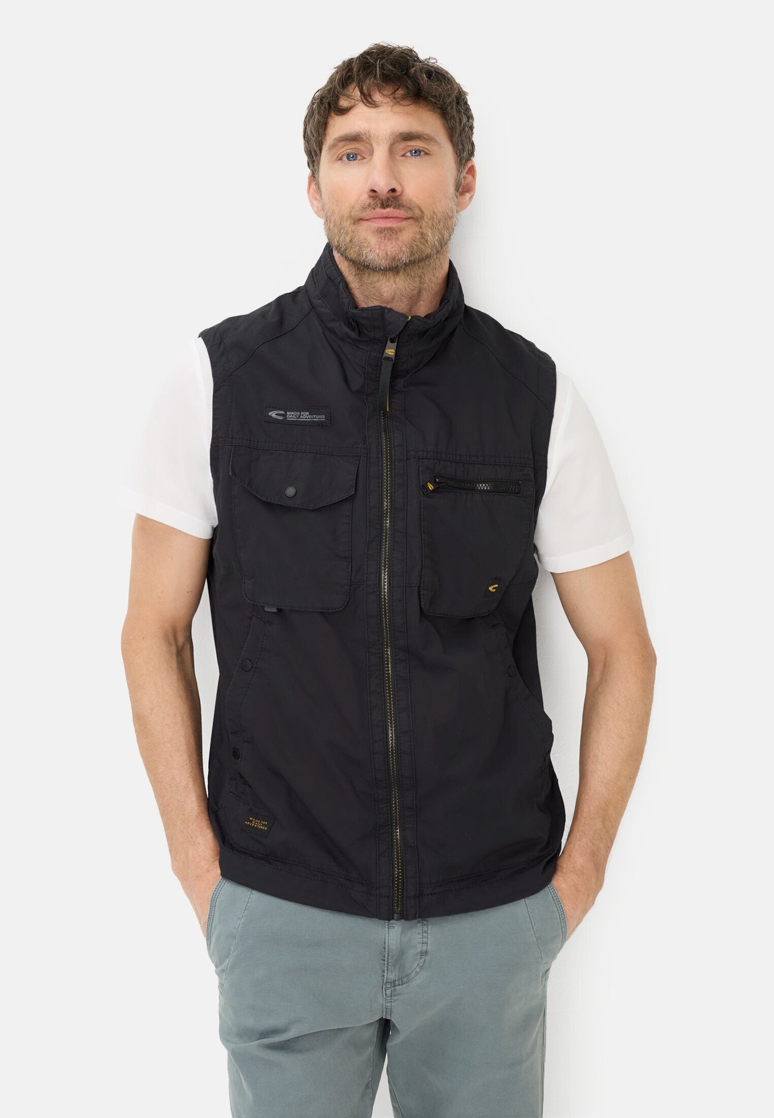 camel active Funktionsweste Outdoor Weste mit Innentaschen ärmellos Weste_O günstig online kaufen