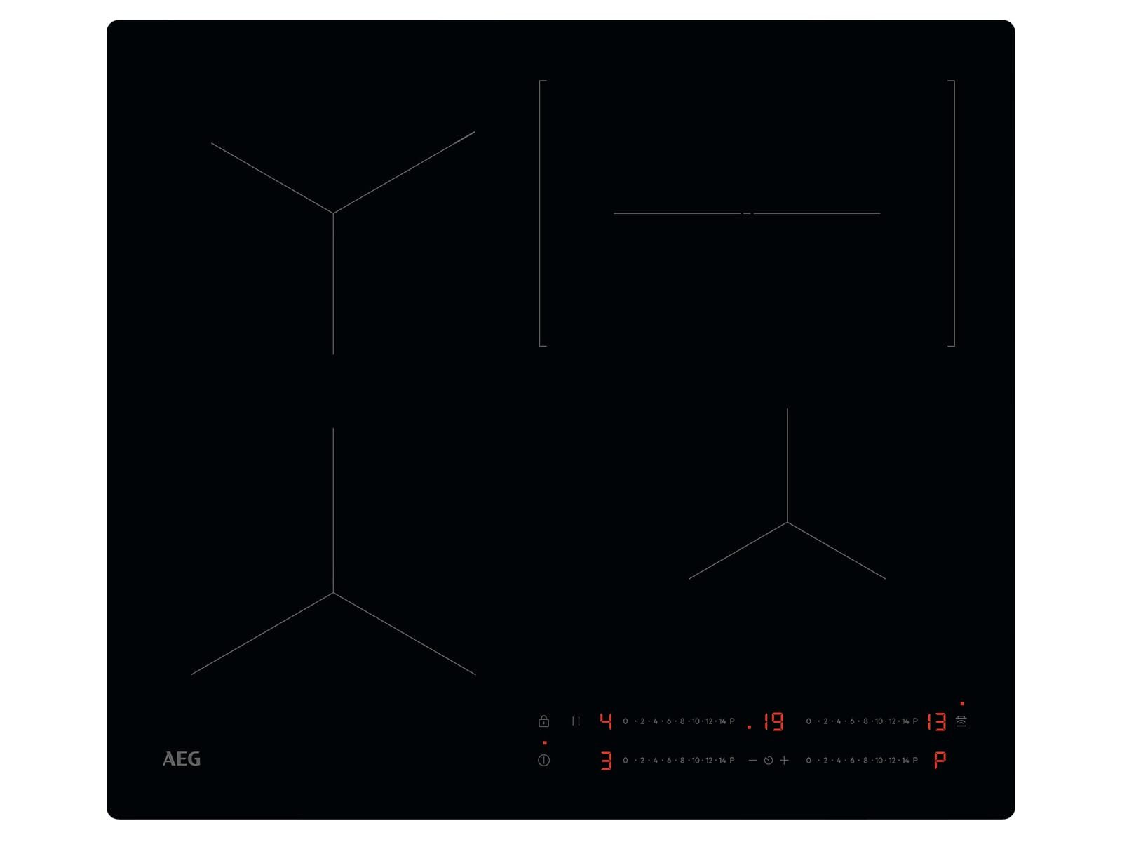 AEG Induktions-Kochfeld 949493003, autark, Timer