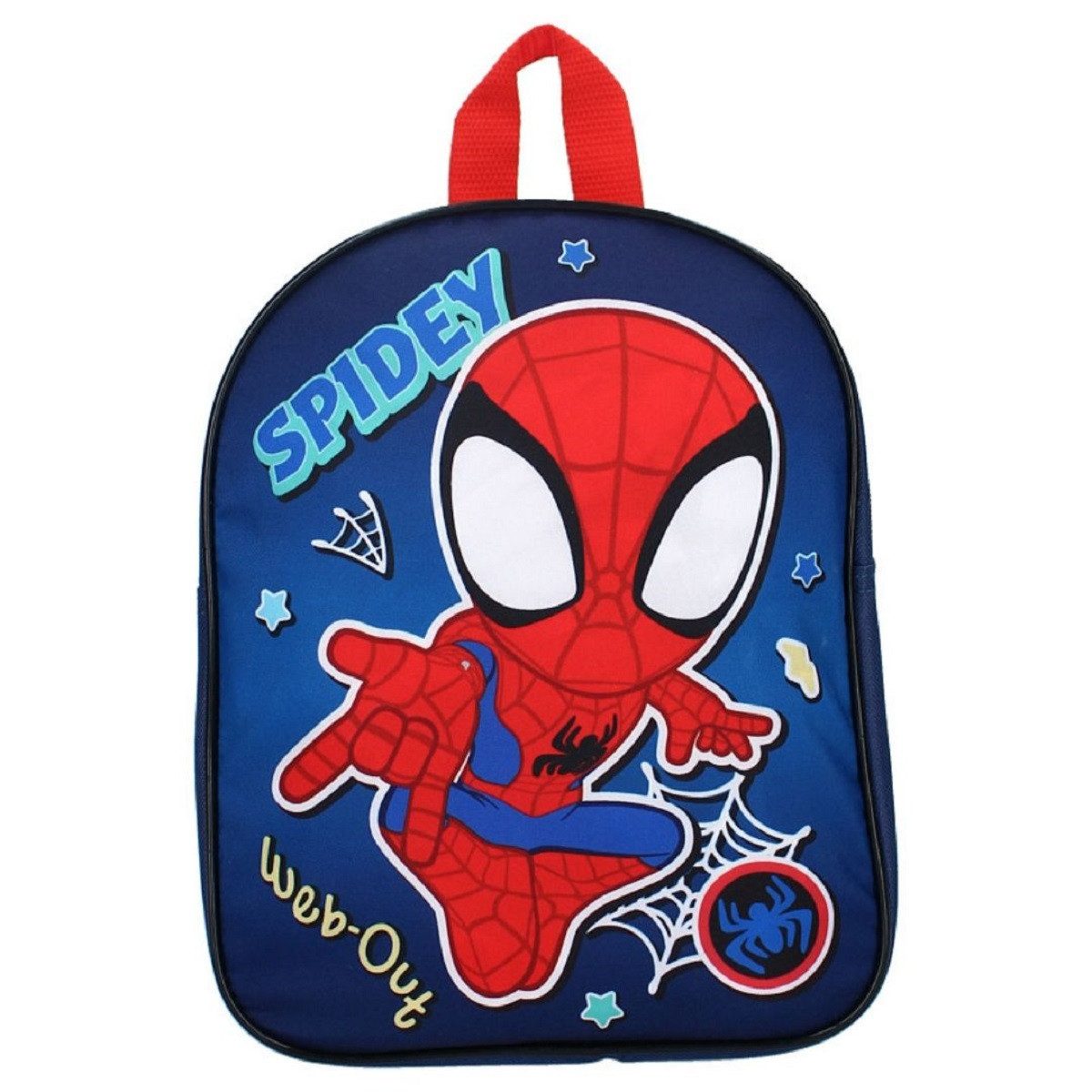 Spiderman Rucksack Rucksack Robuste Kindertasche für Schule, Freizeit und Abenteuer