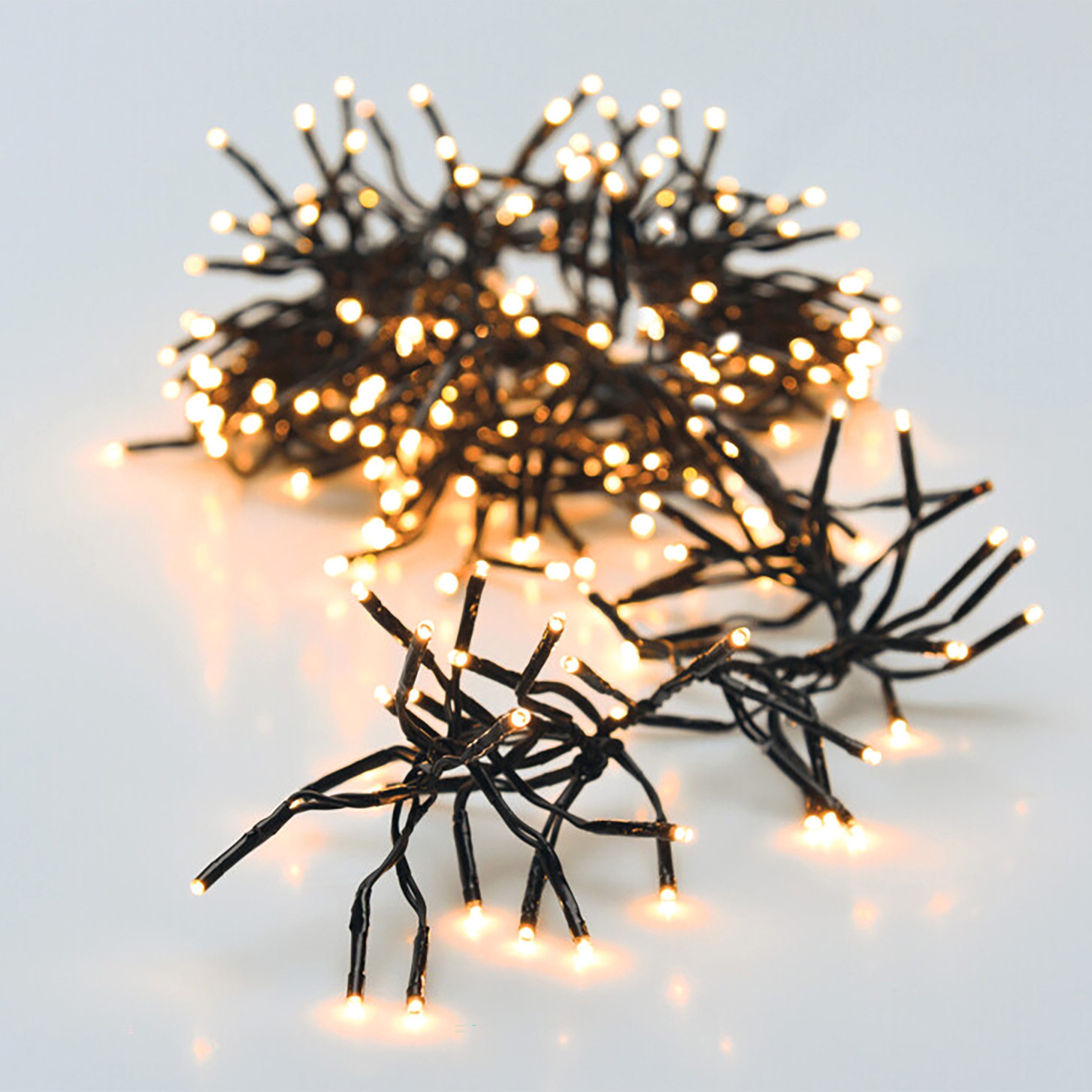 Spetebo LED-Lichterkette mit 8 Leuchtfunktionen - 192 LED / 1,4 m, 192-flammig, mit Timer Funktion
