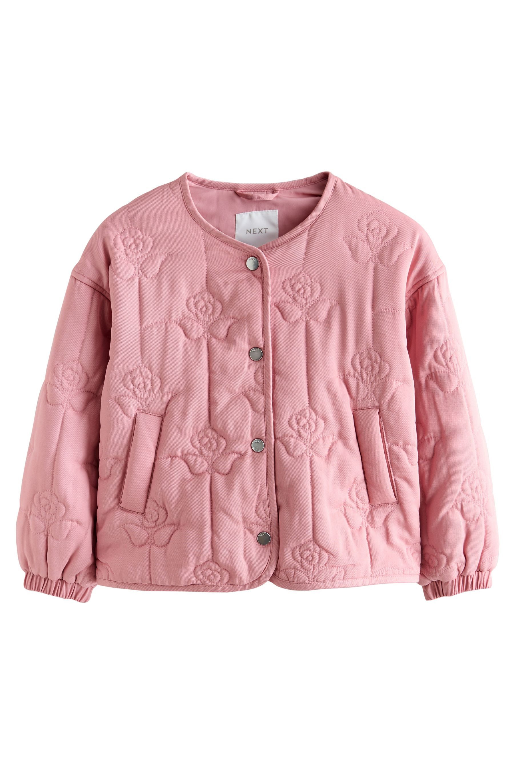 Next Steppjacke Steppjacke mit Punkten (1-St)