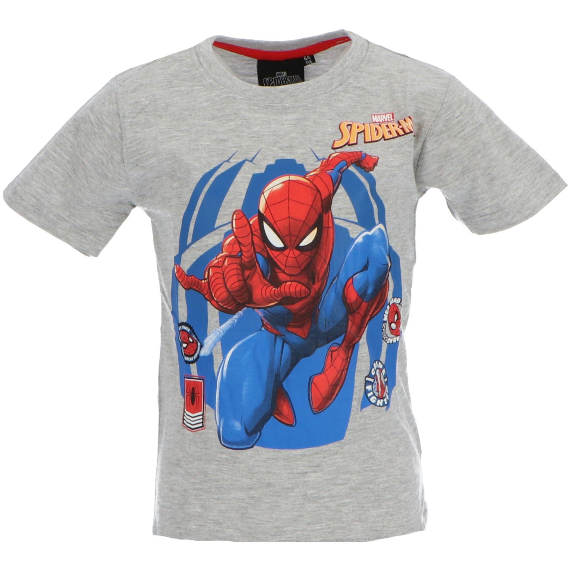 Print-Shirt Marvel Spiderman Kinder Jungen T-Shirt Kurzarm Shirt
