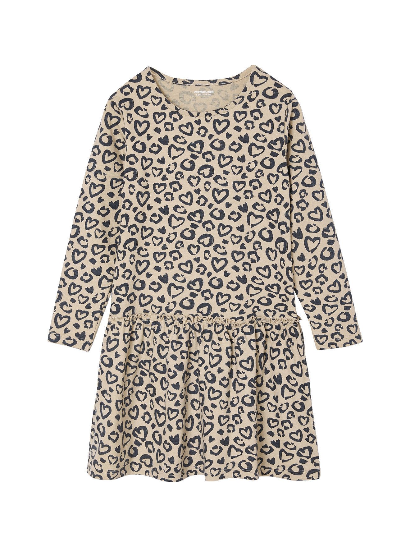 vertbaudet Minikleid Mädchen Kleid BASIC
