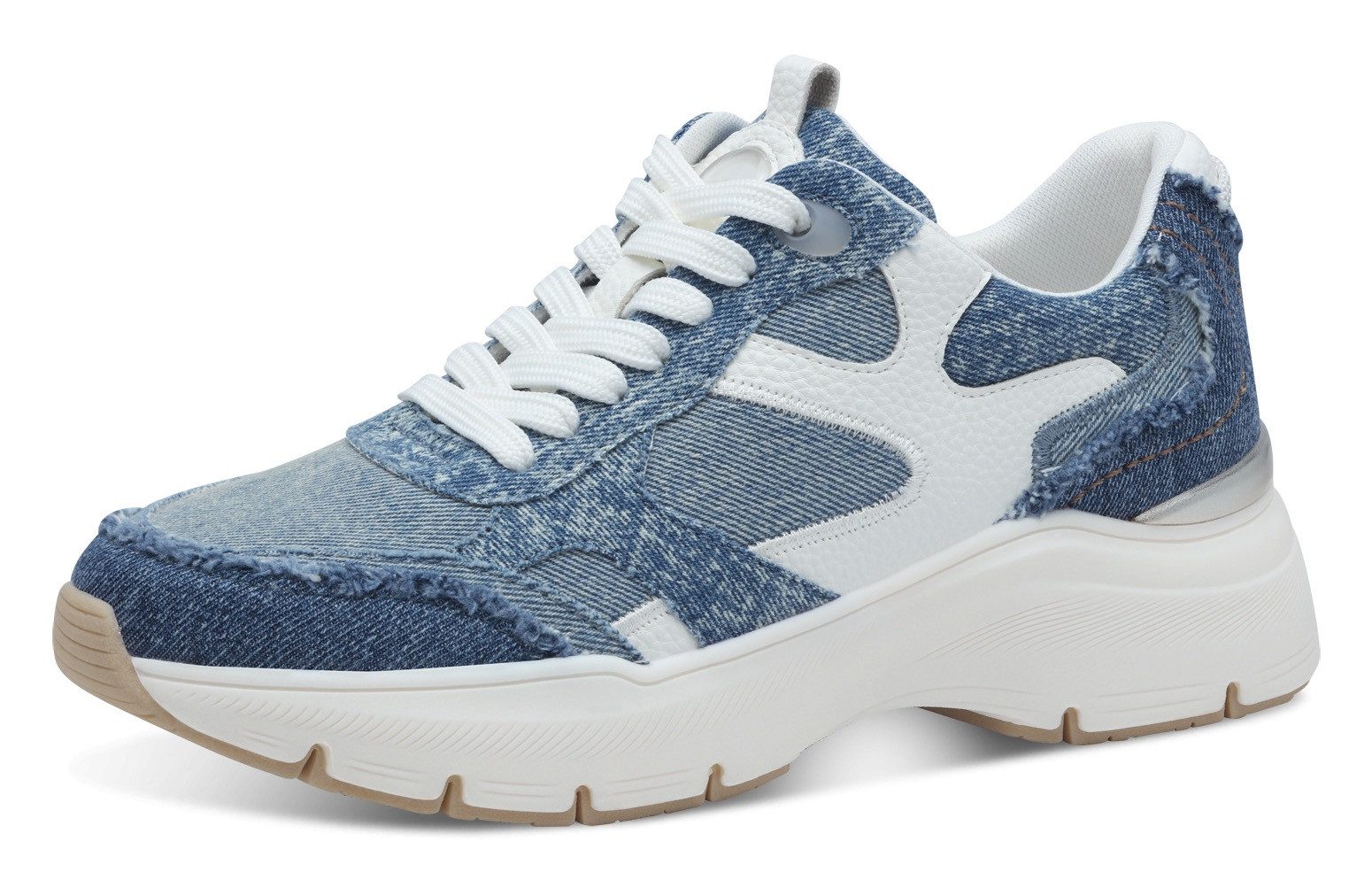 Tamaris Keilsneaker, Plateaus, Freizeitschuh, Schnürschuh mit günstig online kaufen
