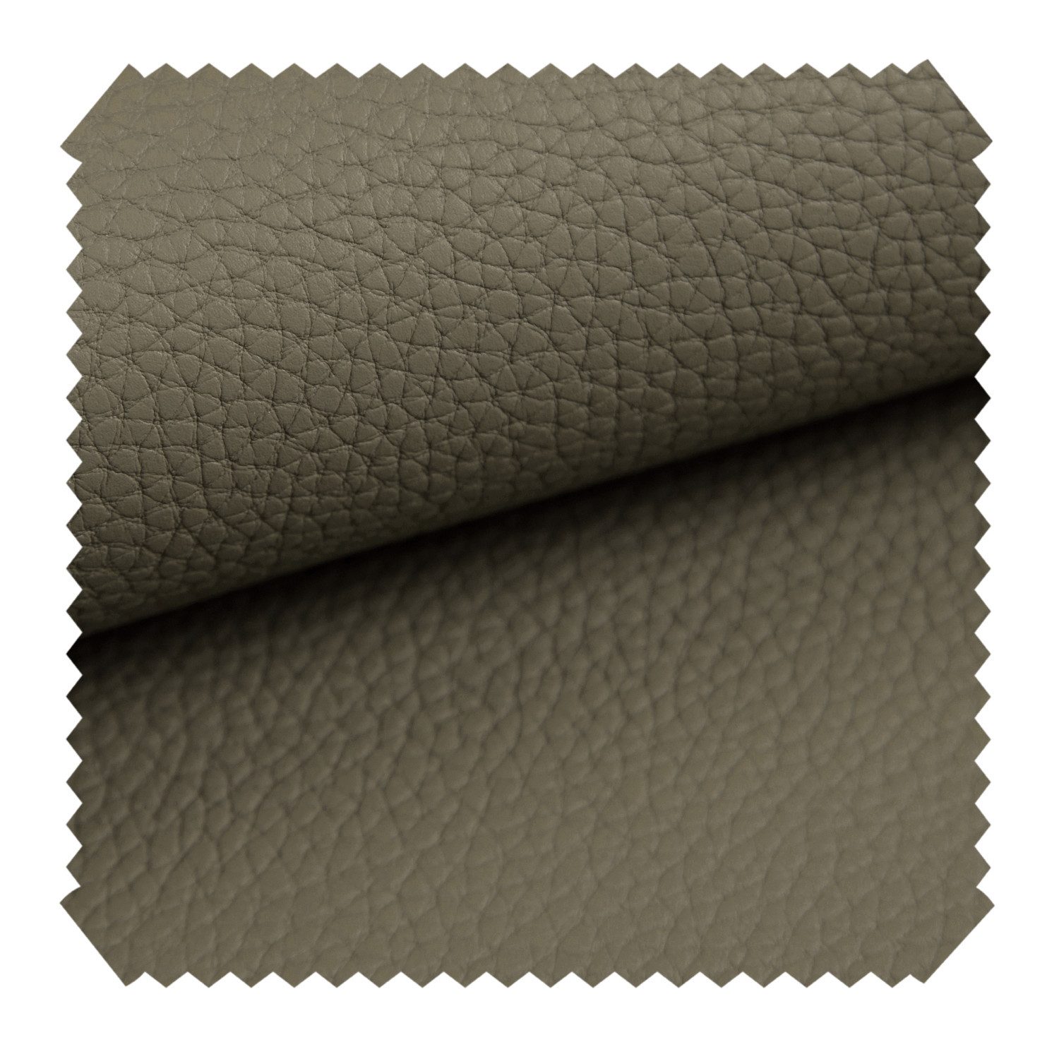 novely® Stoff BINAU Kunstleder - Möbelstoff aus Echtleder-Fasern-Kombi, Robust, Extra Dick, Pflegeleicht, Meterware, 1lfm