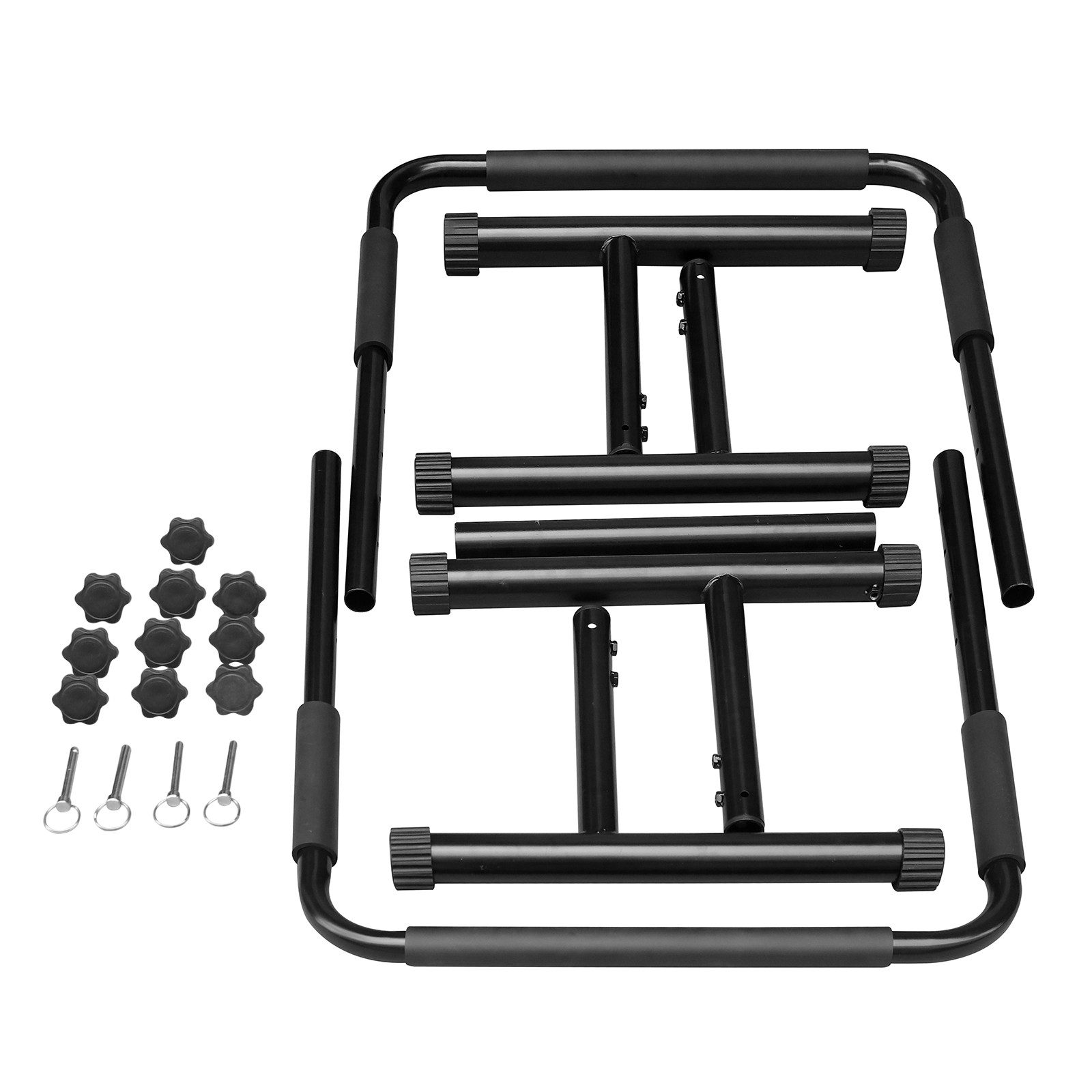 Fine Life Pro Fitness-Tracker Verstellbare Dip Bar Station – Schwerlast Parallel Bars für Home Gym