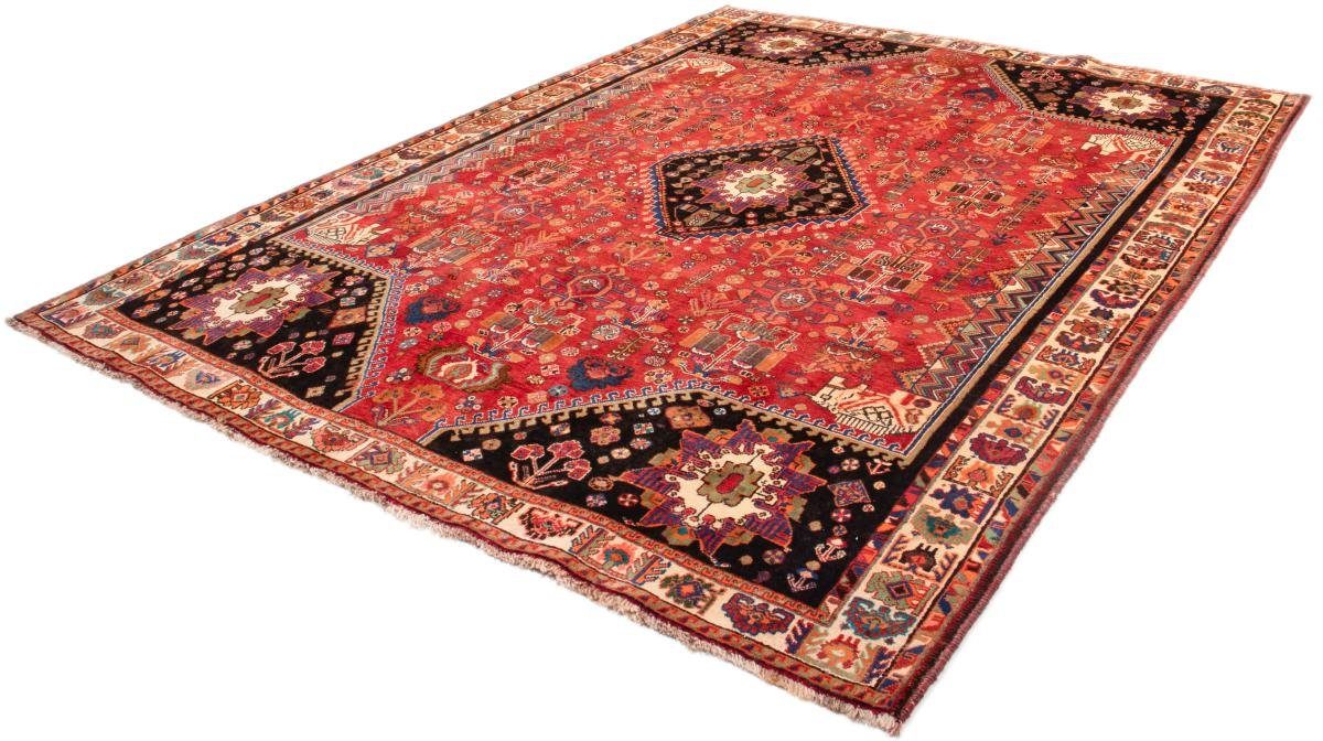 Orientteppich Shiraz 221x301 10 / Perserteppich, mm Nain Handgeknüpfter Trading, Höhe: rechteckig, Orientteppich