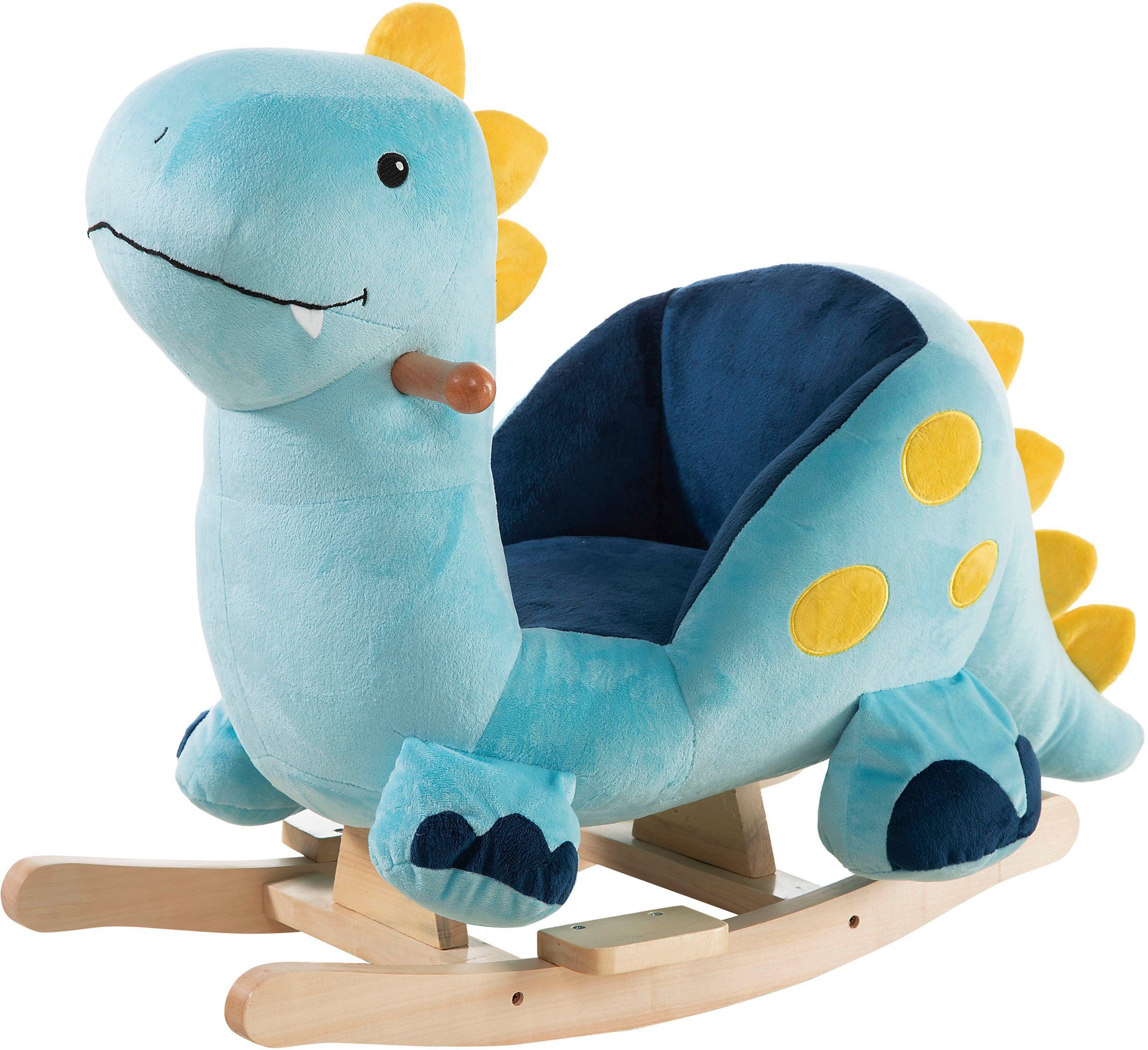 Heunec® Schaukeltier Dino, hellblau