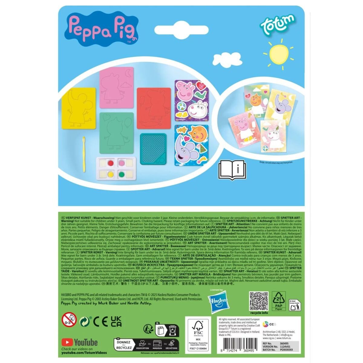 Peppa Pig Kreativset Peppa Wutz Summer kreatives Set