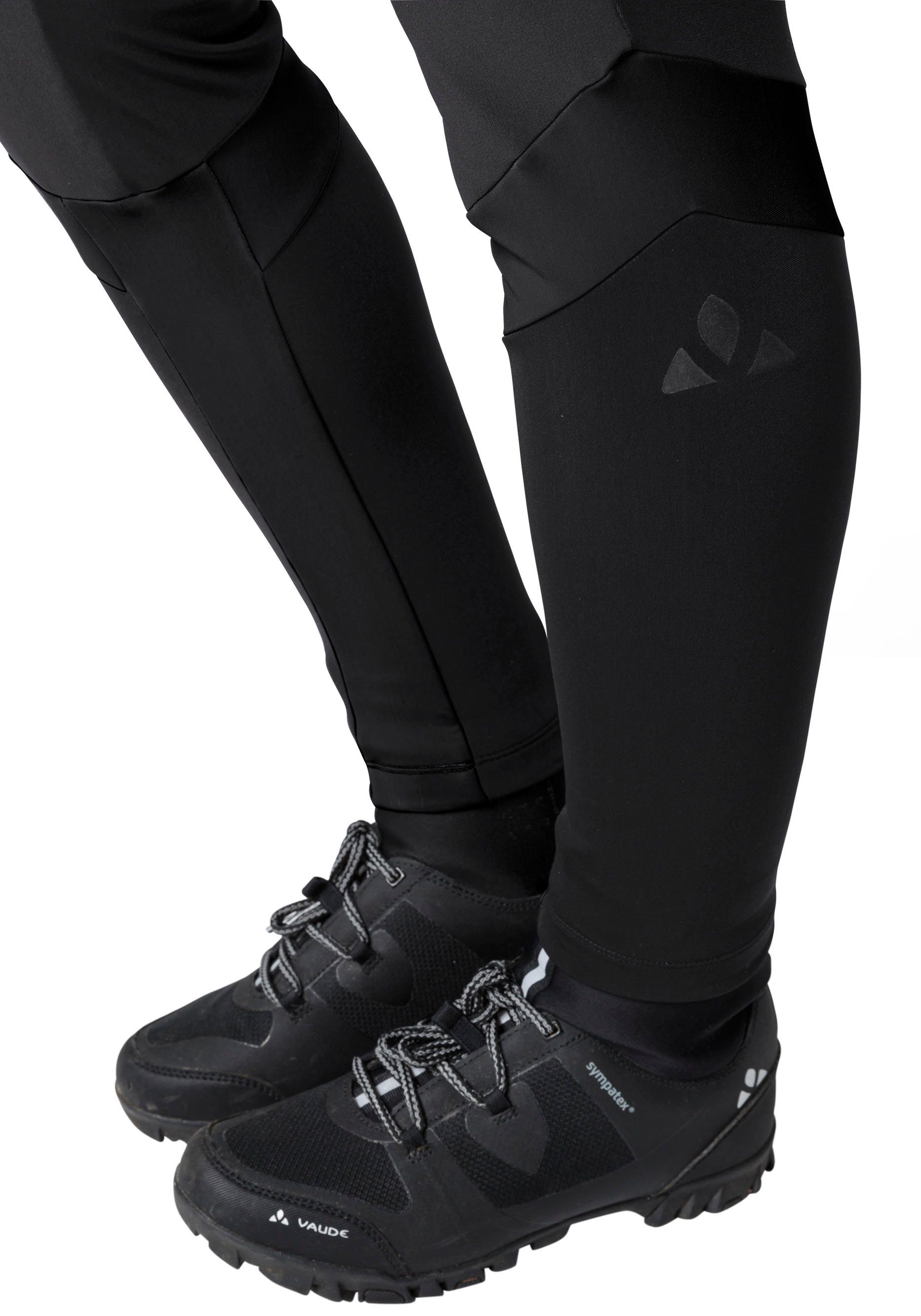 black VAUDE WOMEN'S TIGHTS WARM Radhose MATERA