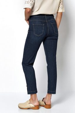 TONI 5-Pocket-Jeans be loved mit Goldknöpfen