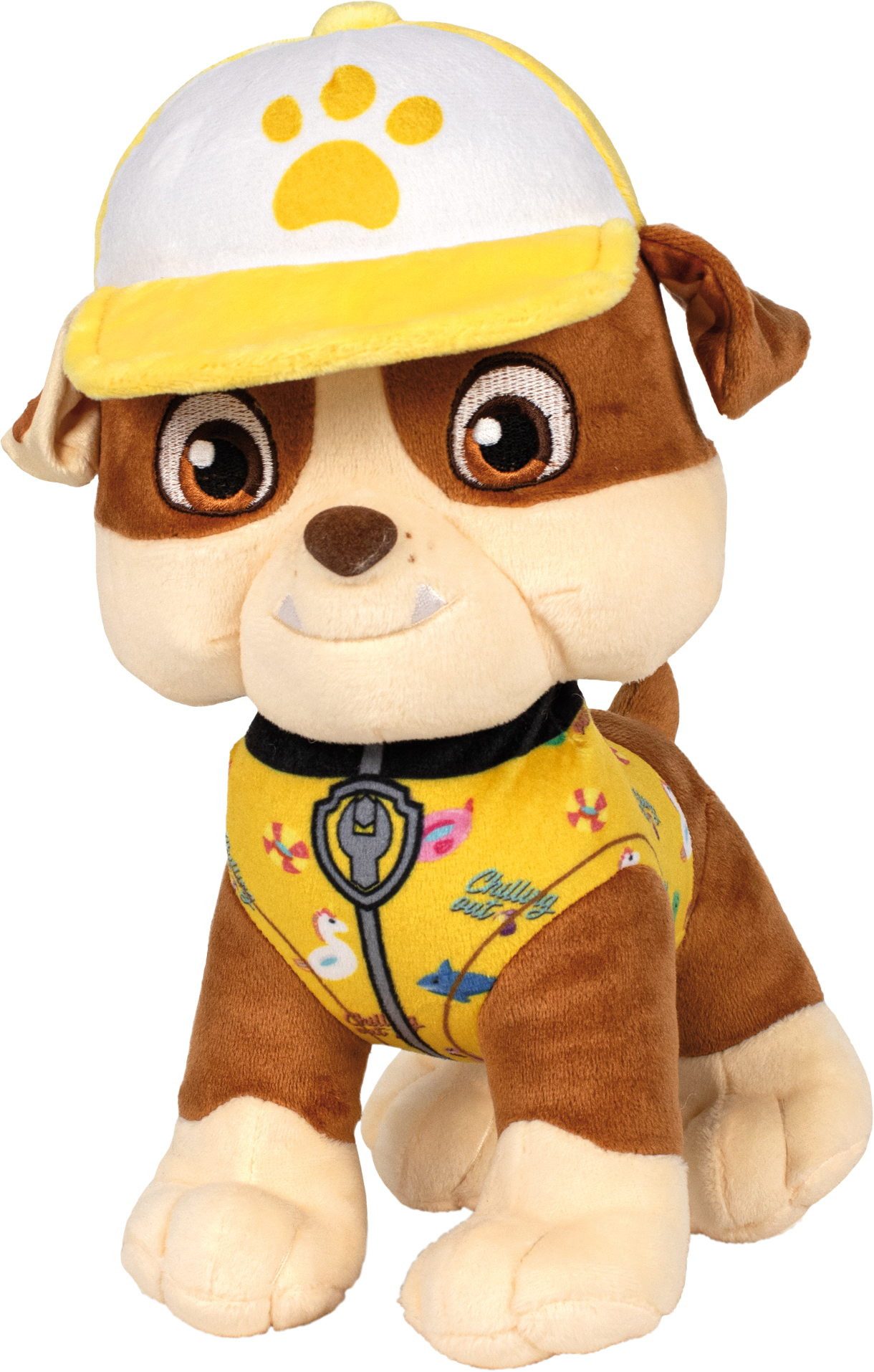Schmidt Spiele Plüschfigur Plüsch Stofftier Paw Patrol Rubble Summer Editio günstig online kaufen