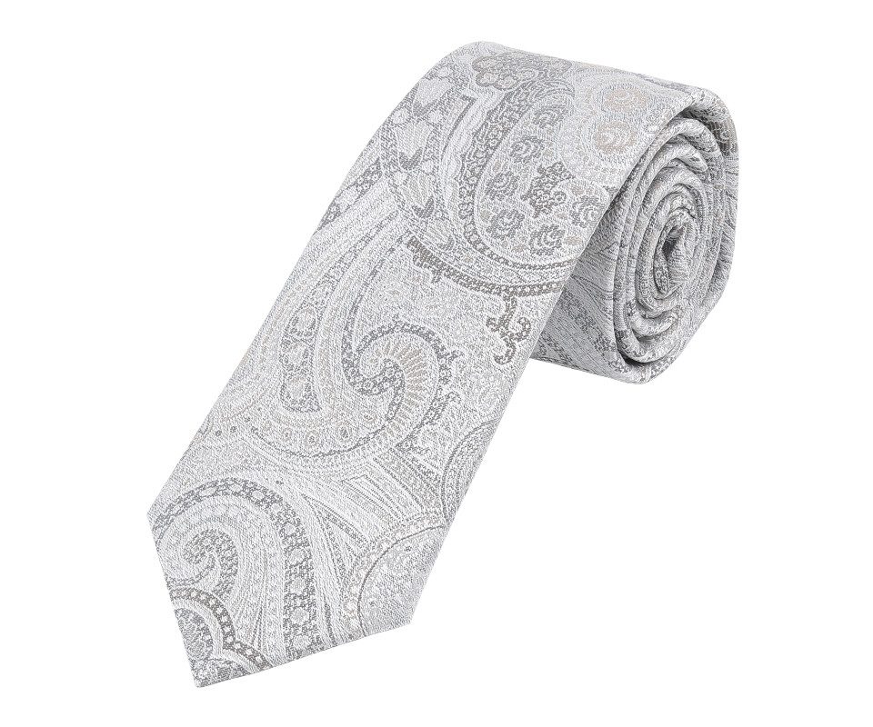 Krawatte KRAWATTE PAISLEY 7CM