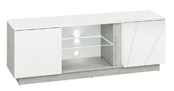 Feldmann-Wohnen Lowboard LUMENS, inkl. LED-Beleuchtung - B/T/H: 150 cm x 40 cm x 53 cm