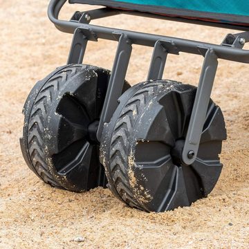 UQUIP Handwagen Buddy Ersatzräder Für Bollerwagen, 4er Set Räder Transportrollen