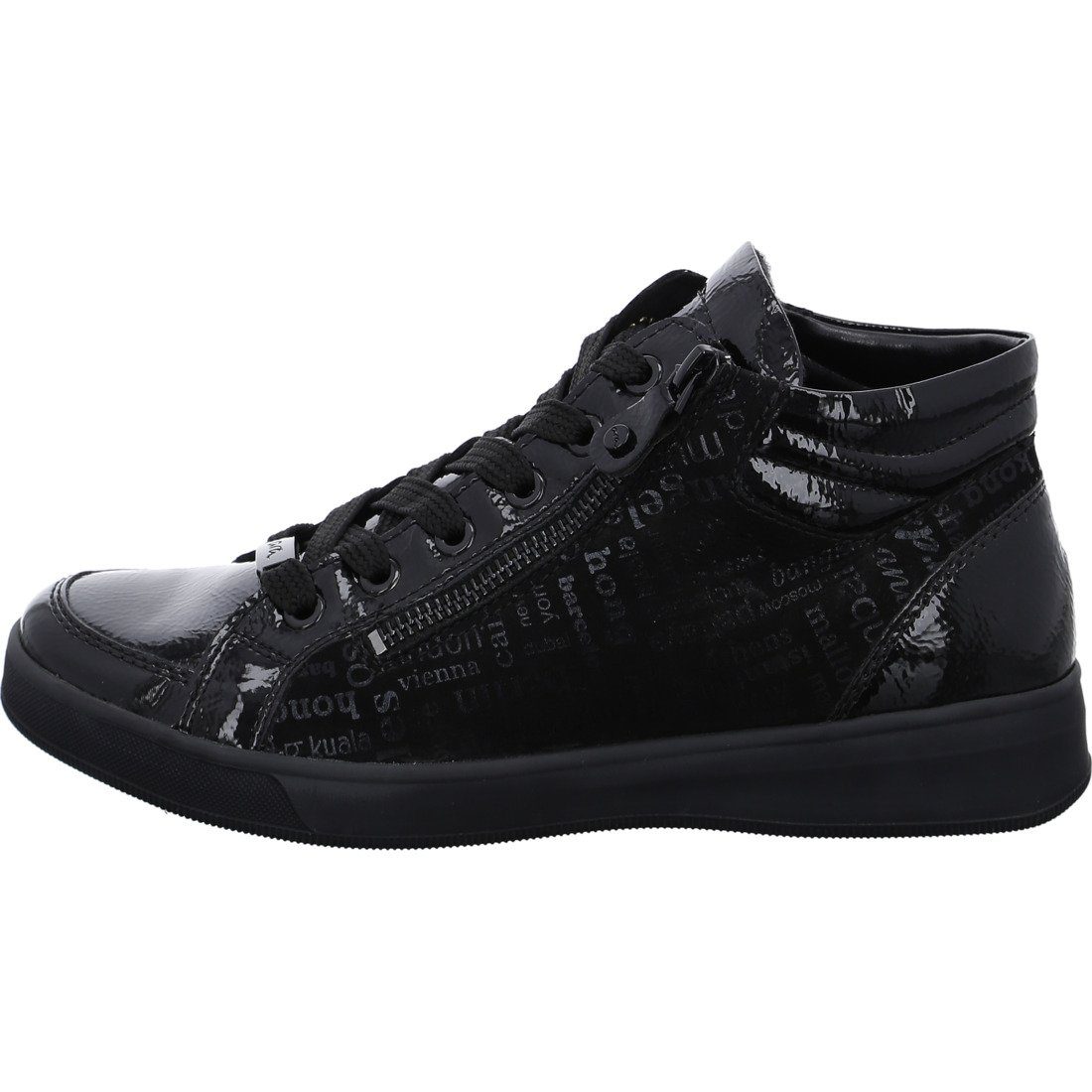 Sneaker Schuhe, schwarz - 049644 Rom Leder Ara Ara Damen Sneaker