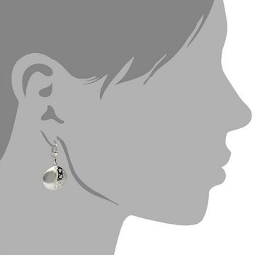 SilberDream Paar Ohrhänger SilberDream Ohrringe Damen 925 Silber (Ohrhänger), Damen Ohrhänger Herzen aus 925 Sterling Silber, Farbe: silber, weiß