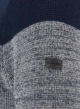 Key Largo Kapuzensweatshirt mit breiten Streifen