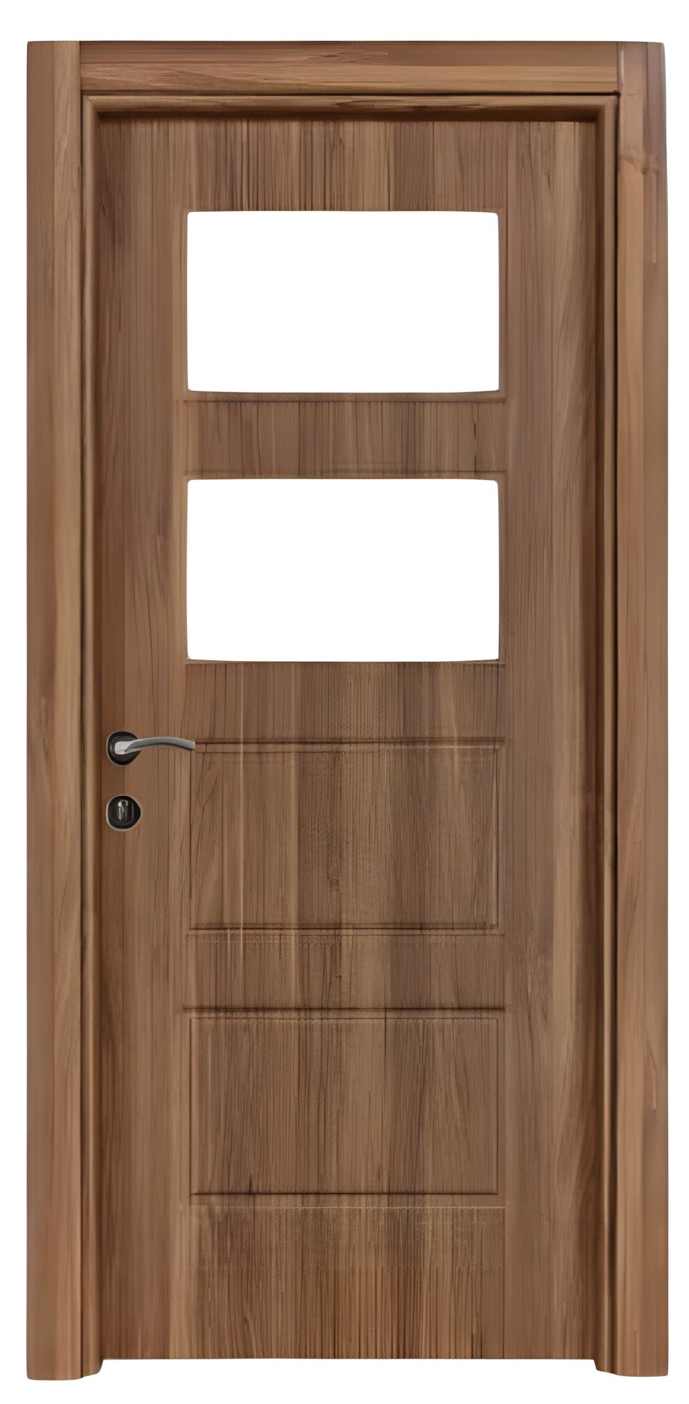 JVmoebel Zimmertür Braune Innentür aus Holzwerkstoff im modernen Design