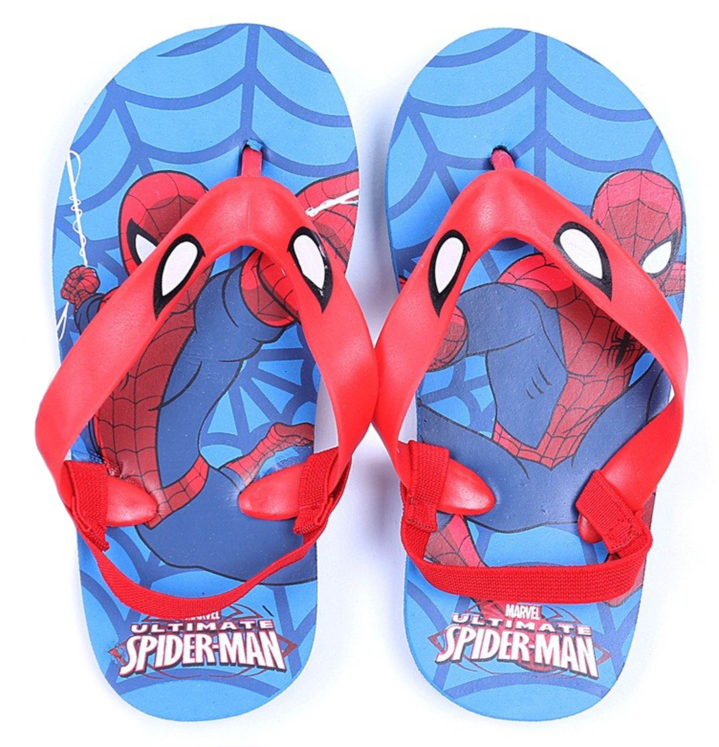 MARVEL Blaue Flip-Flops - SPIDERMAN PRIMARK 23/24 EU Badezehentrenner