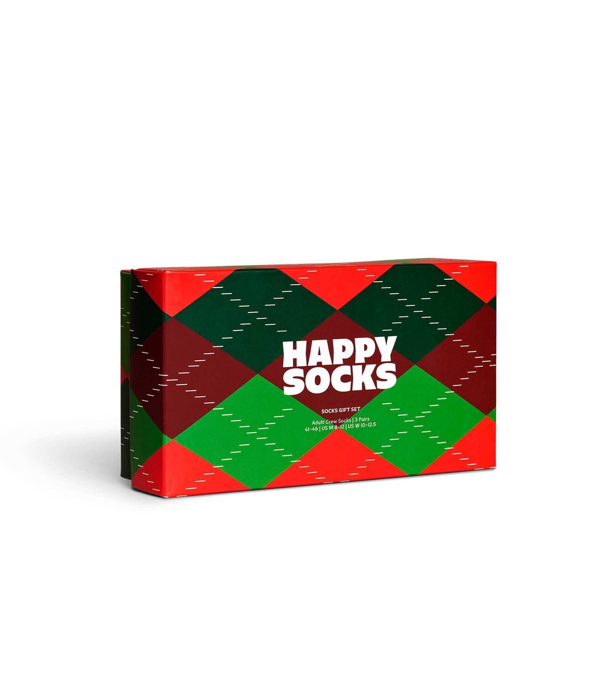Happy Socks Kurzsocken Herren - Father's 3er Day Holiday Classics Socken, Pack