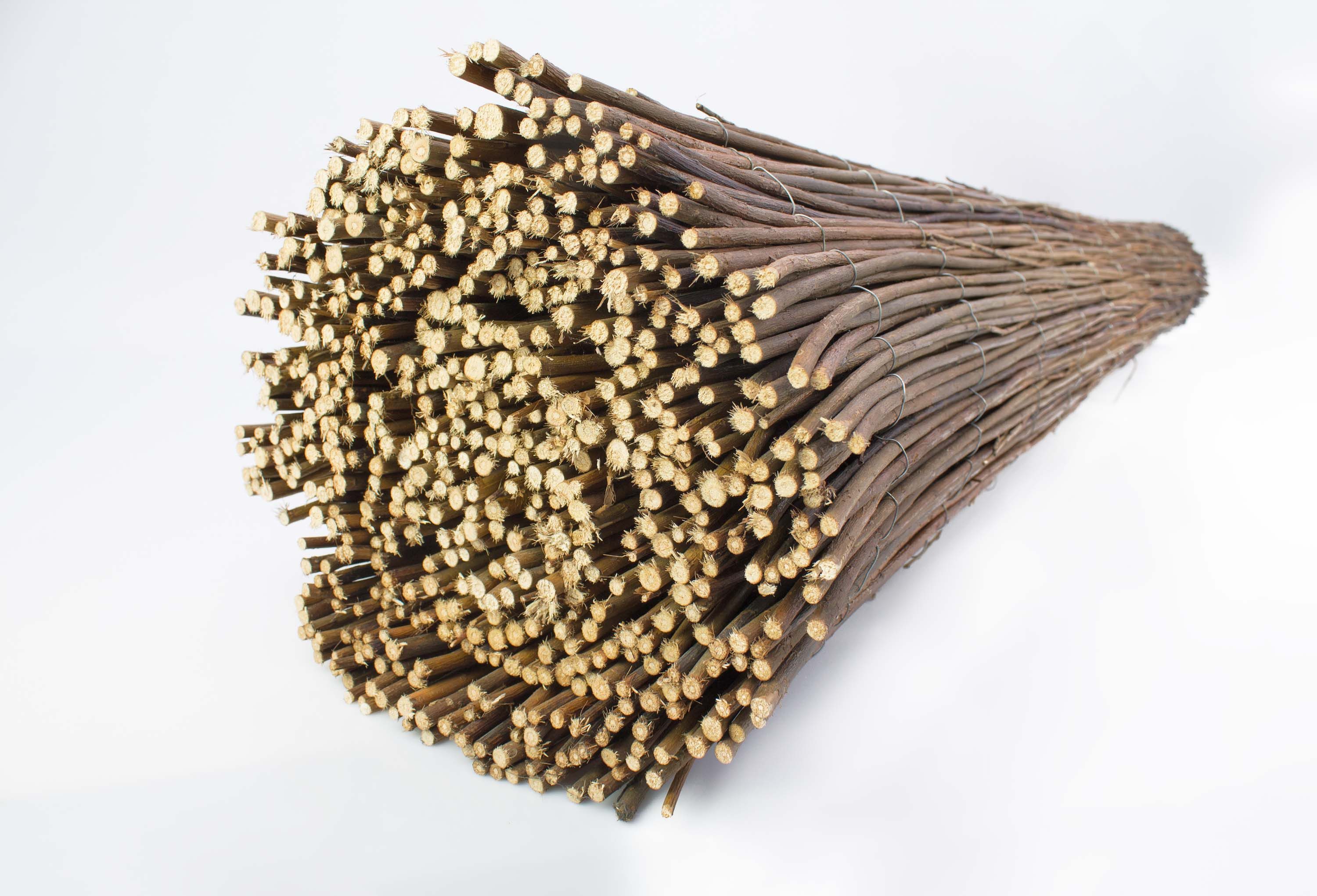 artplants Sichtschutzelement Weide Sichtschutzmatte Cameron, braun, 300 cmx100 cm