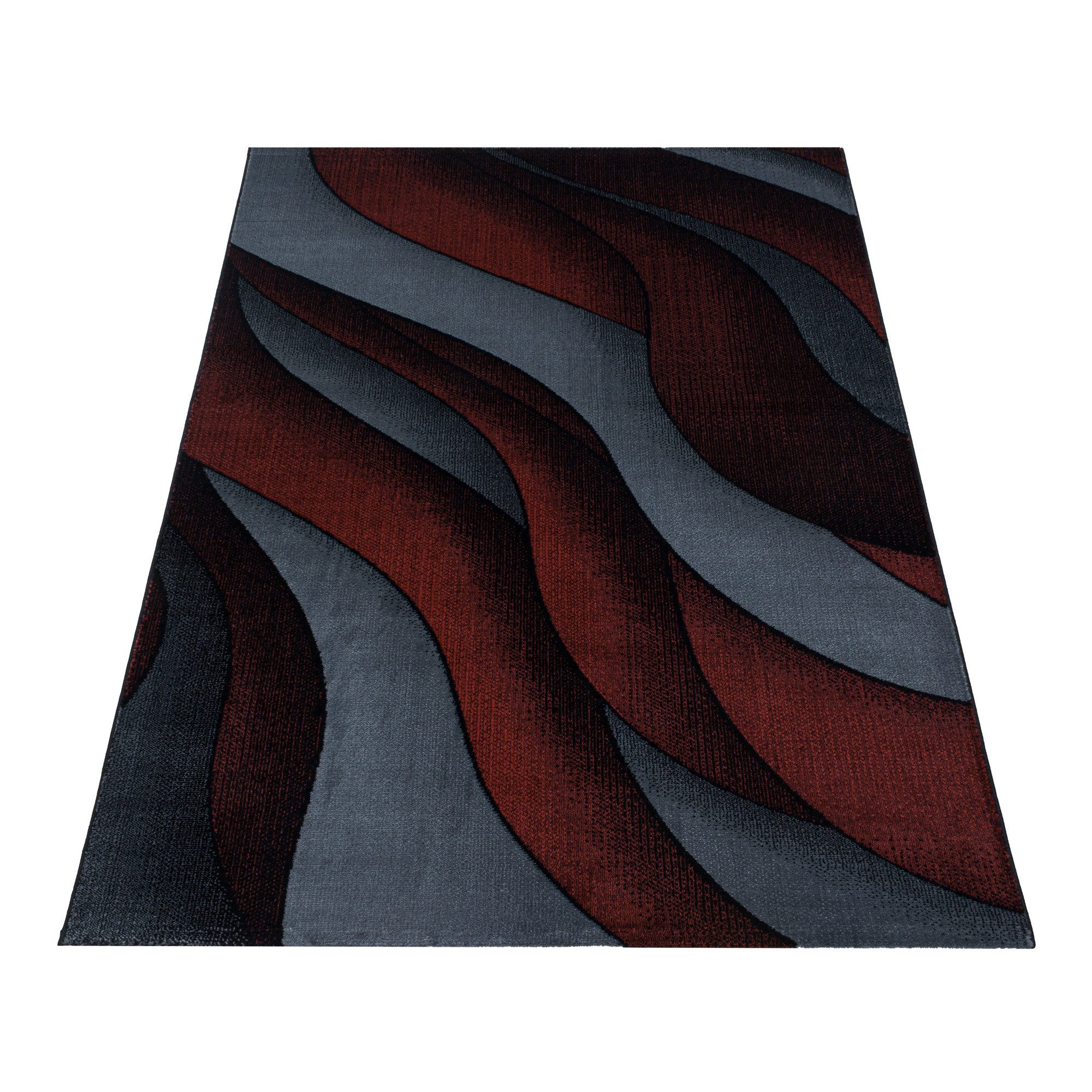 Carpettex Designteppich Wellen Design, Rechteckig, Höhe: günstig online kaufen