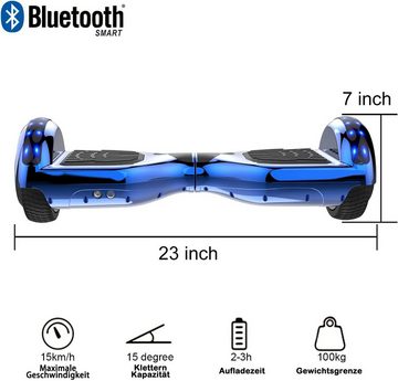 RCB Balance Scooter, Hoverboards 6.5" Hoverboards für Kinder mit Bluetooth