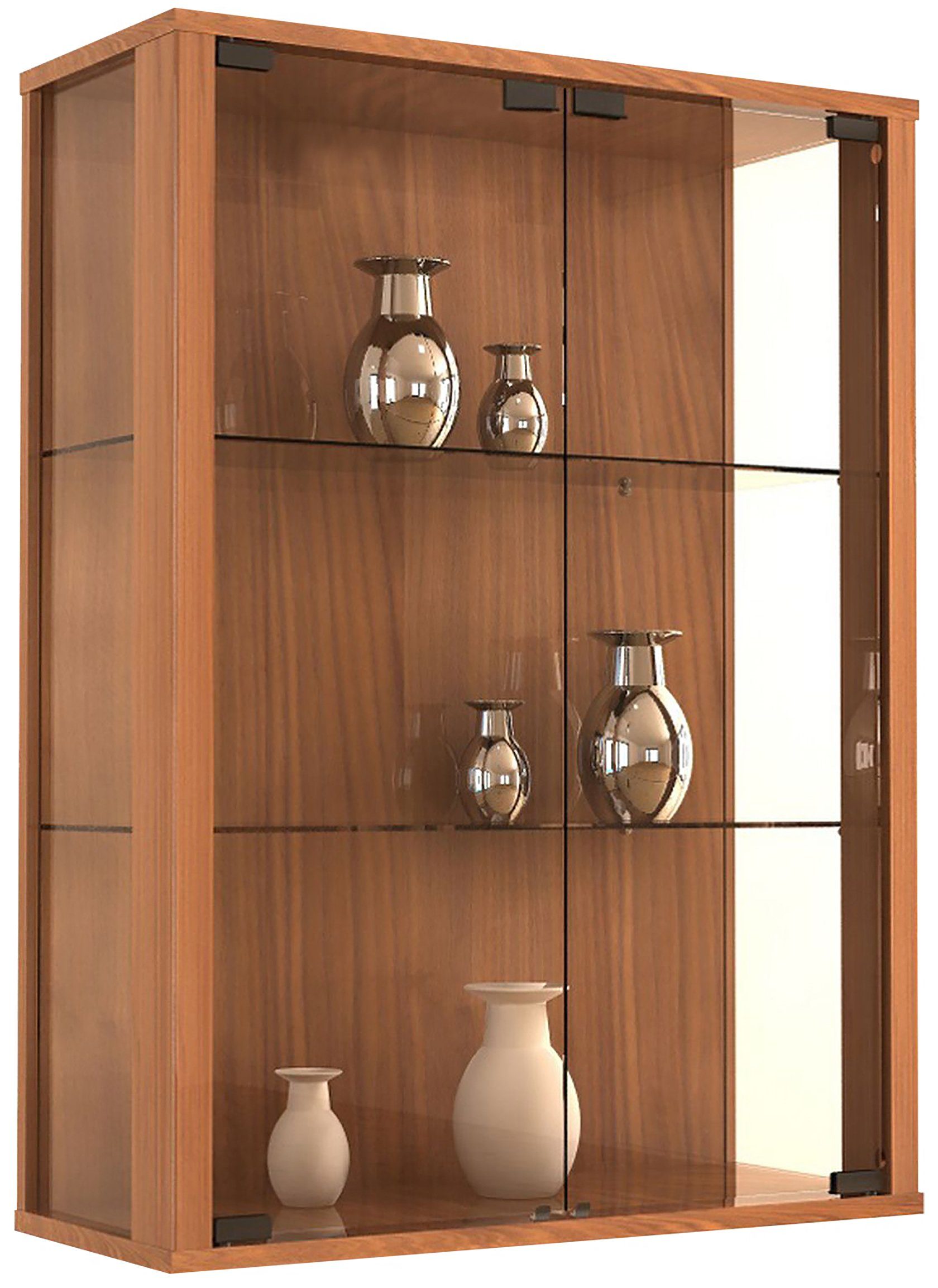 VCM Hängevitrine Wandvitrine Hängevitrine Glasvitrine Glas Udina M