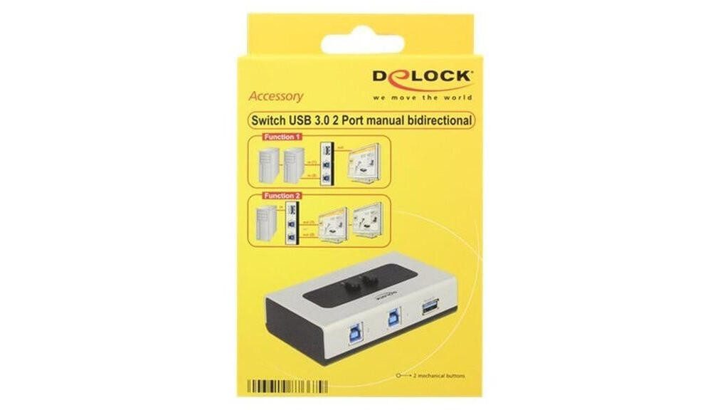 Delock Modem DeLOCK Umschalter USB 3.0 2 Port manuell bidirekti